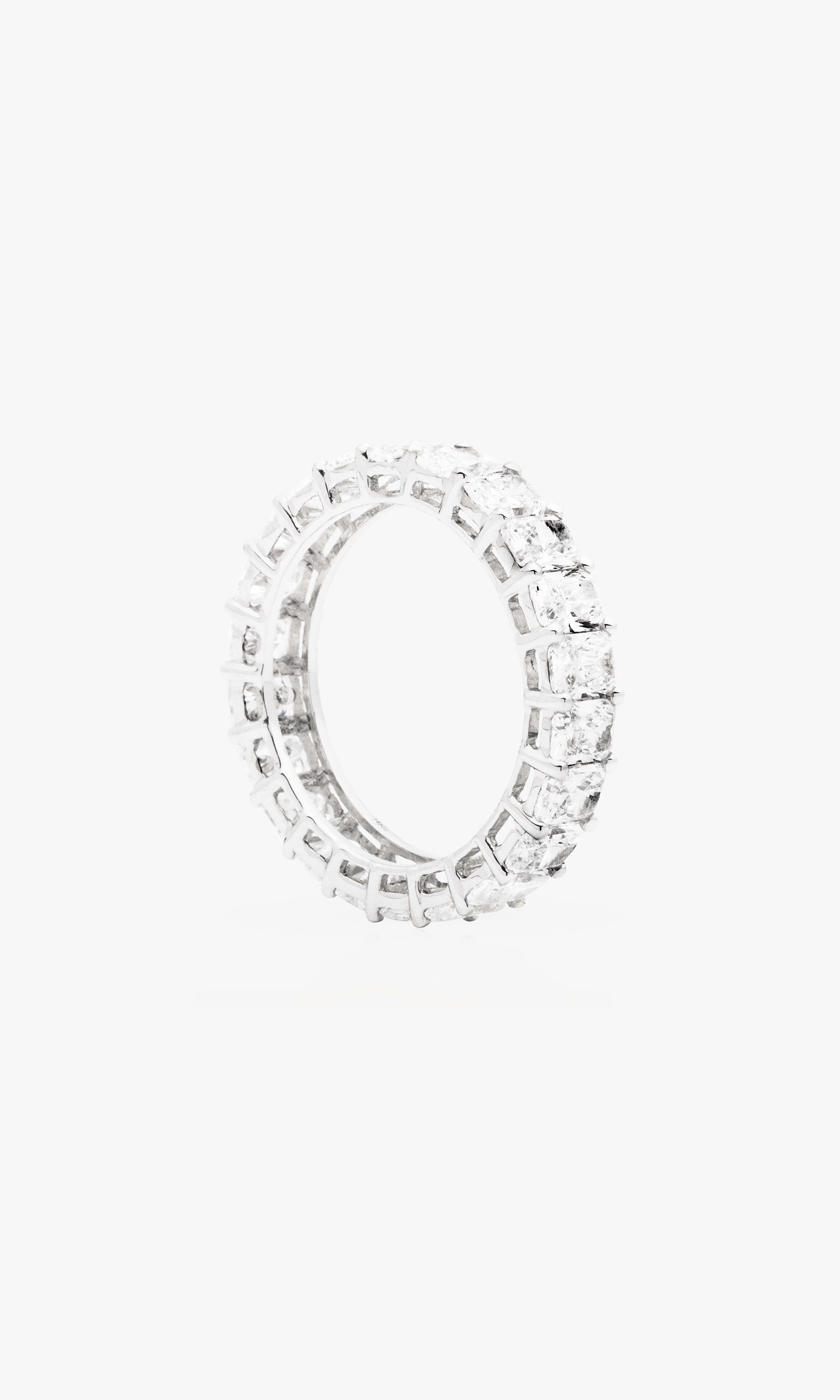 THE FOREVER RADIANT CUT BAND 4.41 Carats
