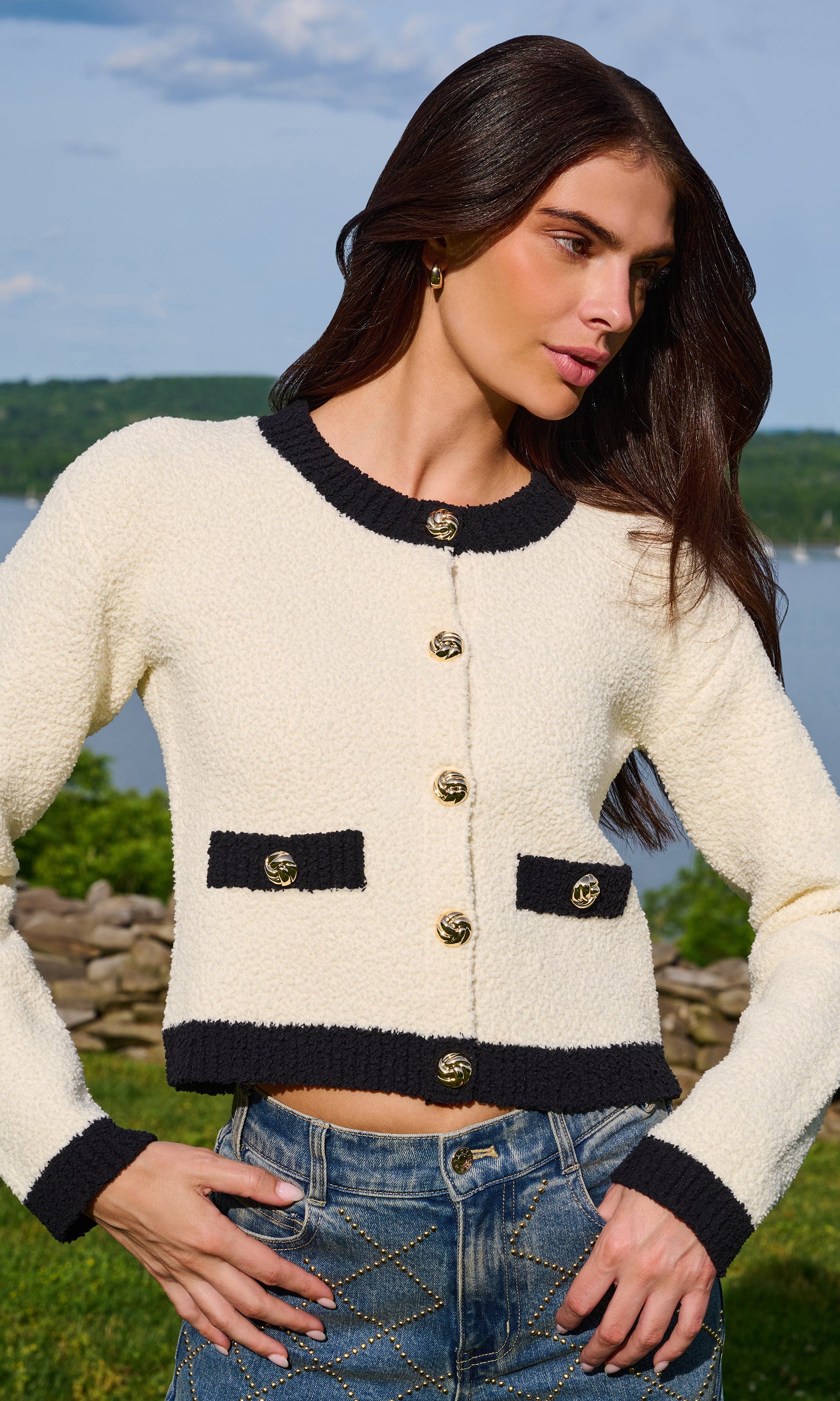 Erica Boucle Cardigan