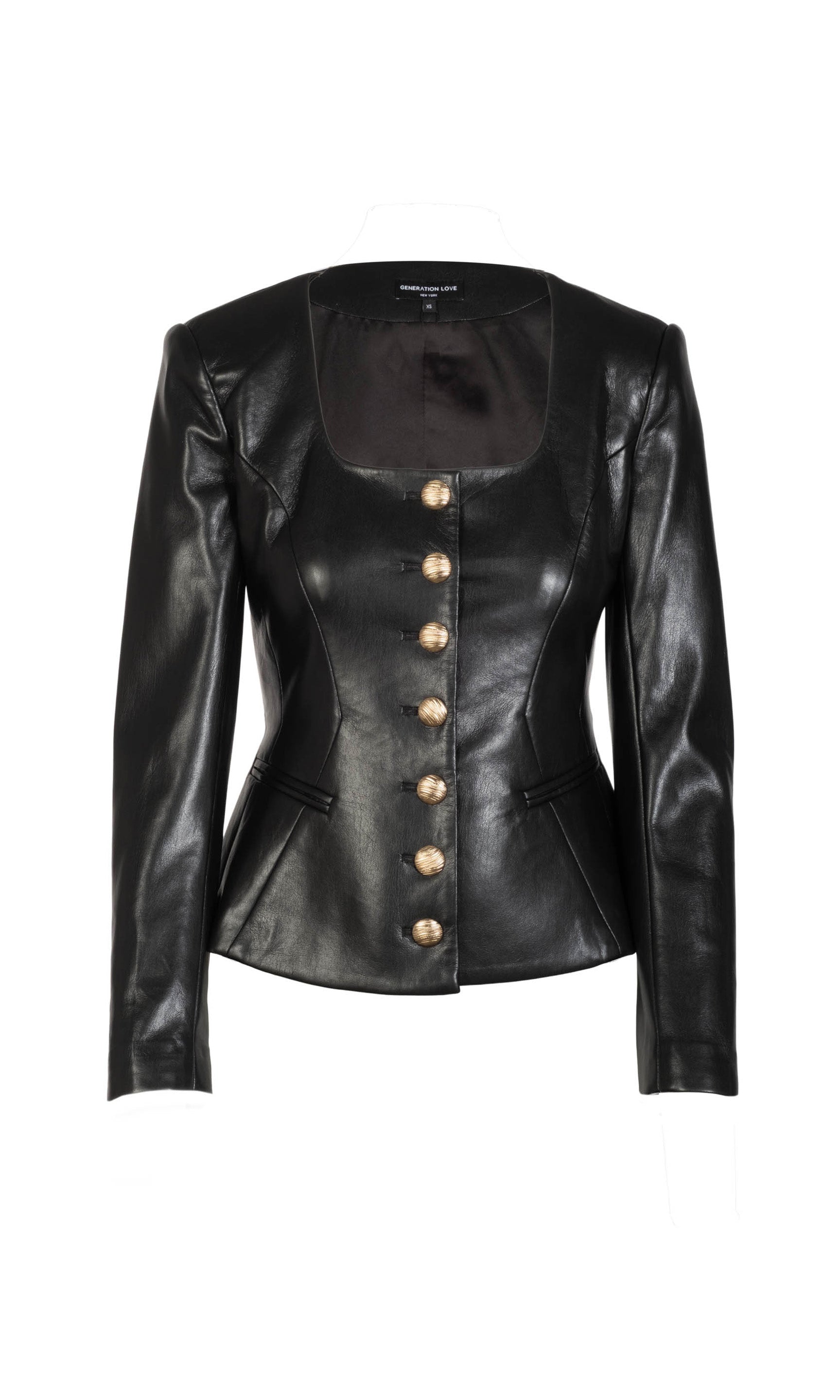 Lavena Vegan Leather Jacket