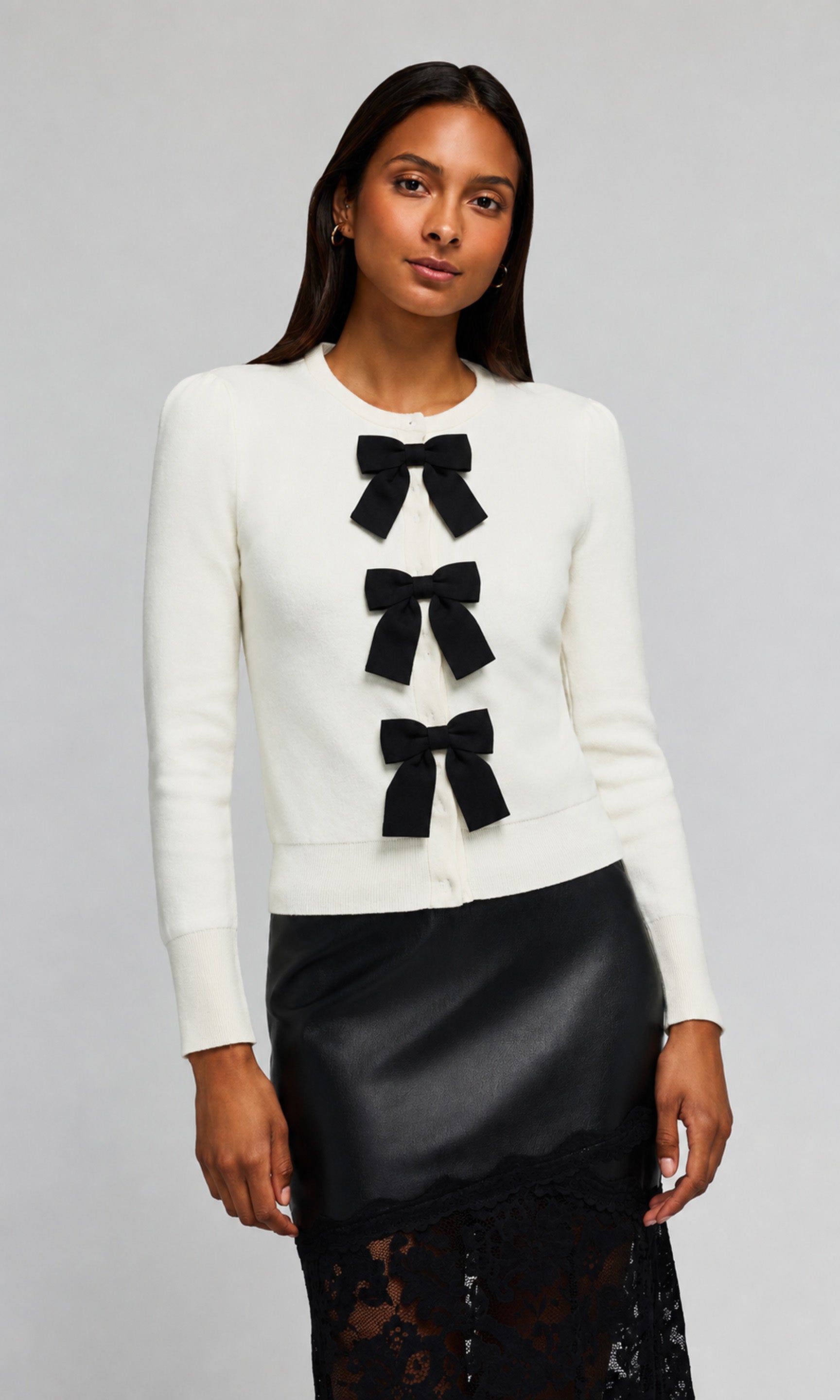Collins Bow Cardigan