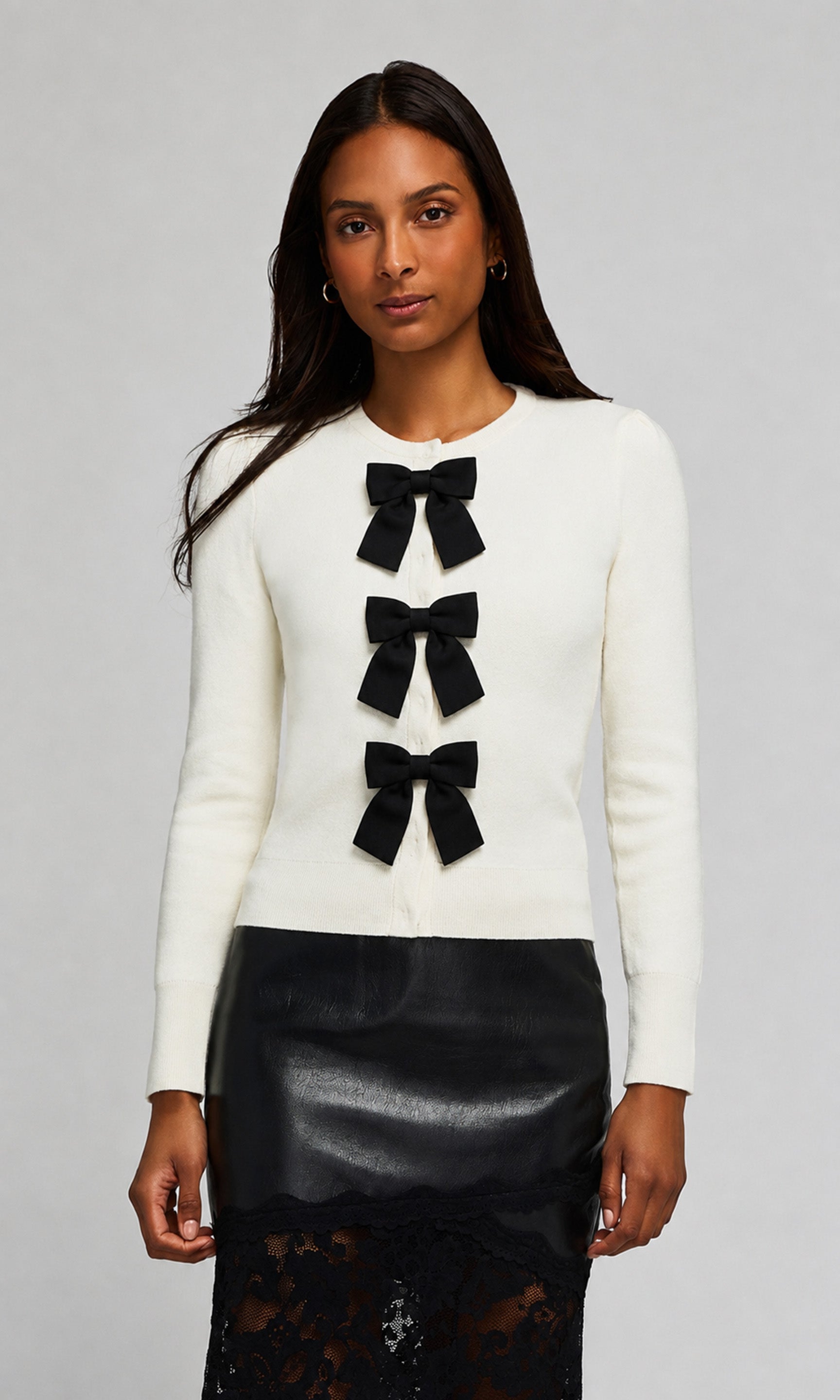 Collins Bow Cardigan