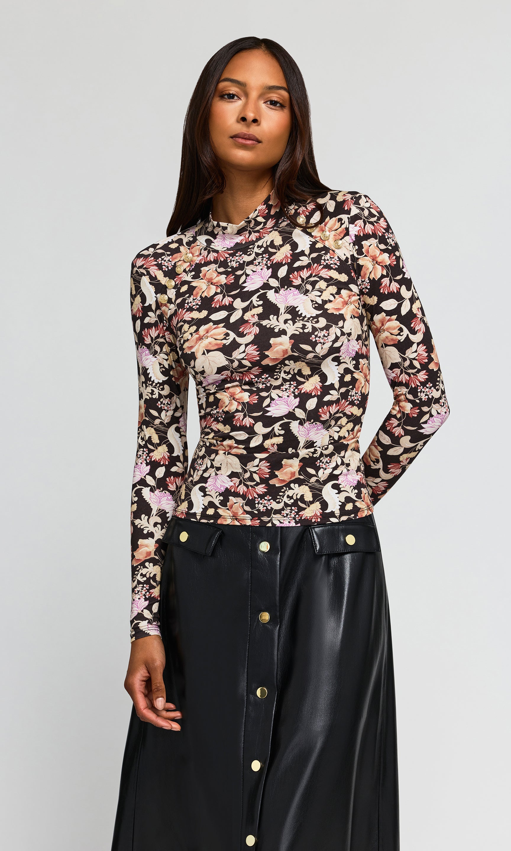 Diana Floral Top