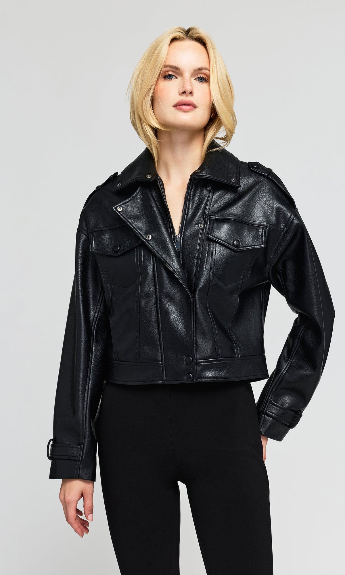 Dublin Vegan Leather Jacket