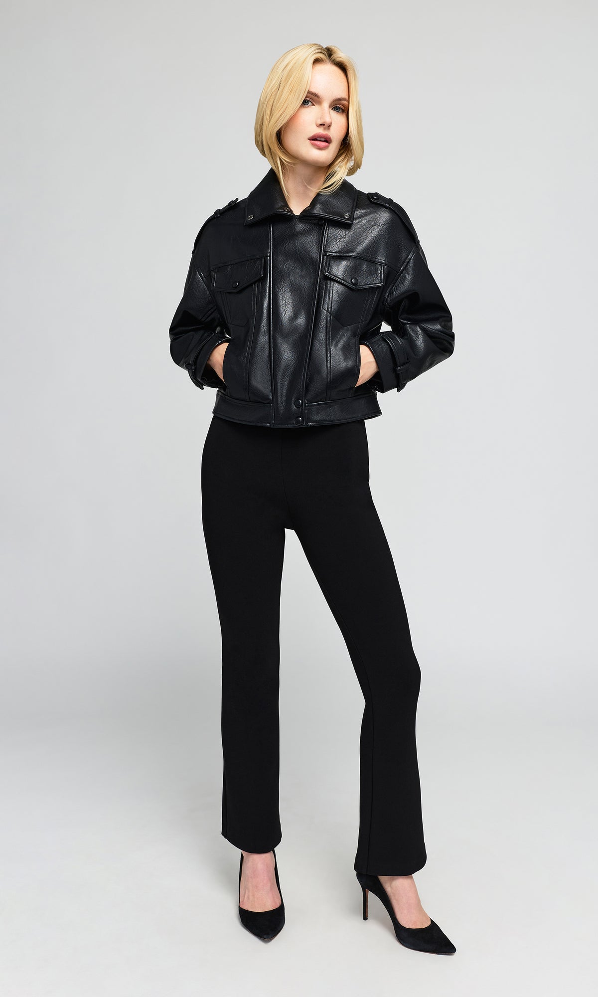 Dublin Vegan Leather Jacket