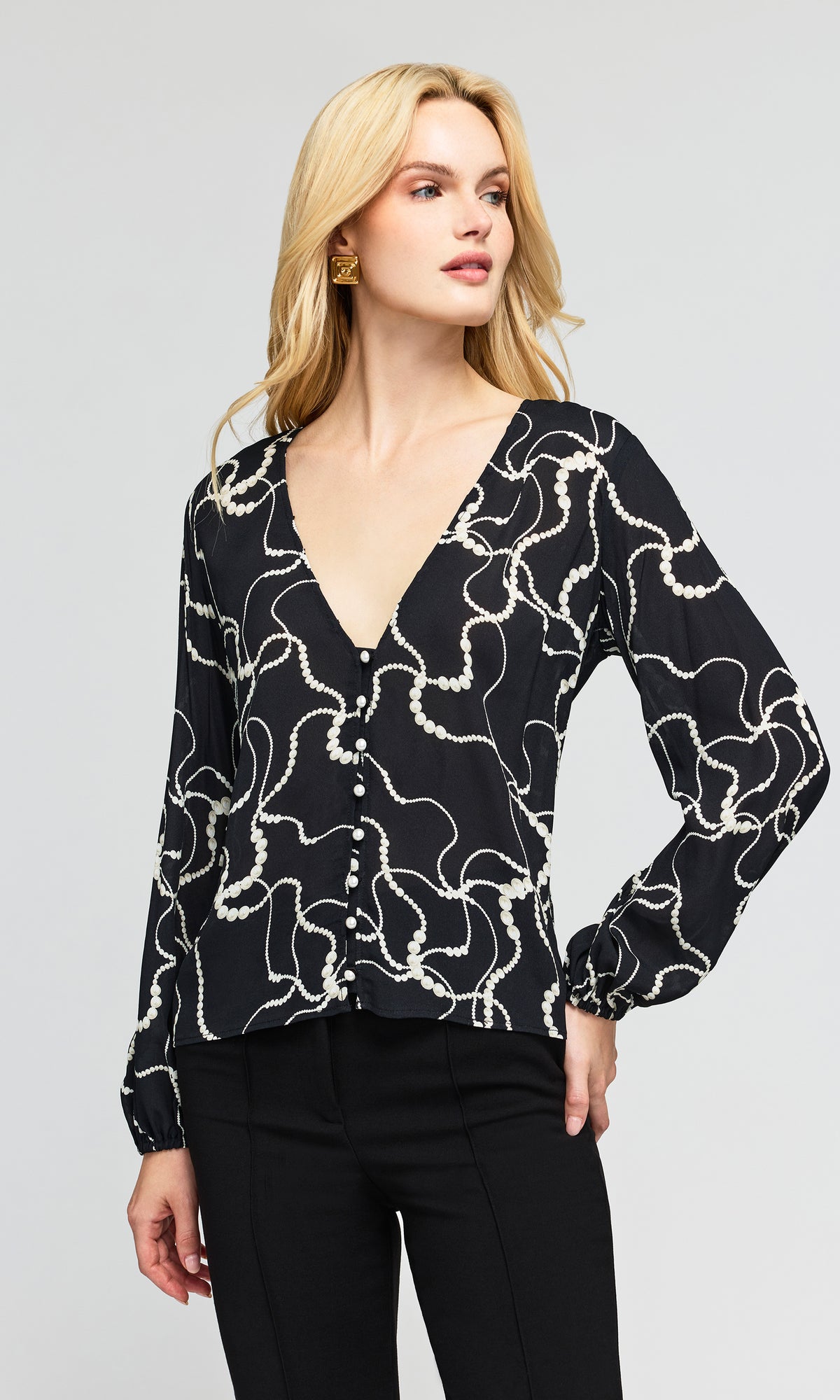 Haven Pearl Georgette Blouse
