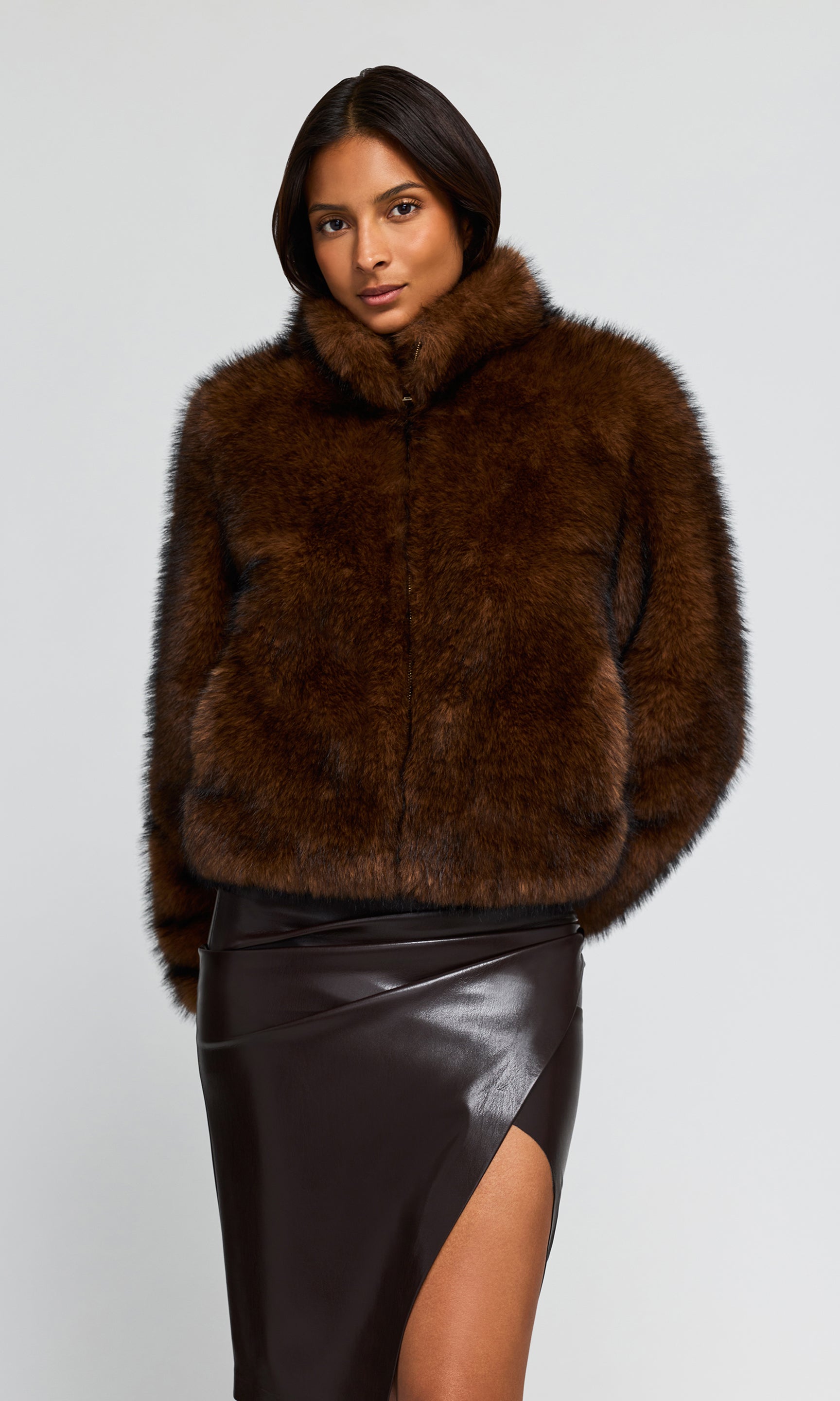 Jamie Faux Fur Jacket