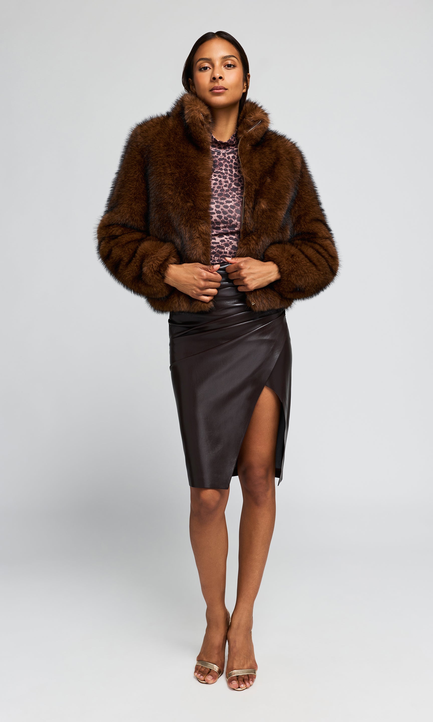 Jamie Faux Fur Jacket