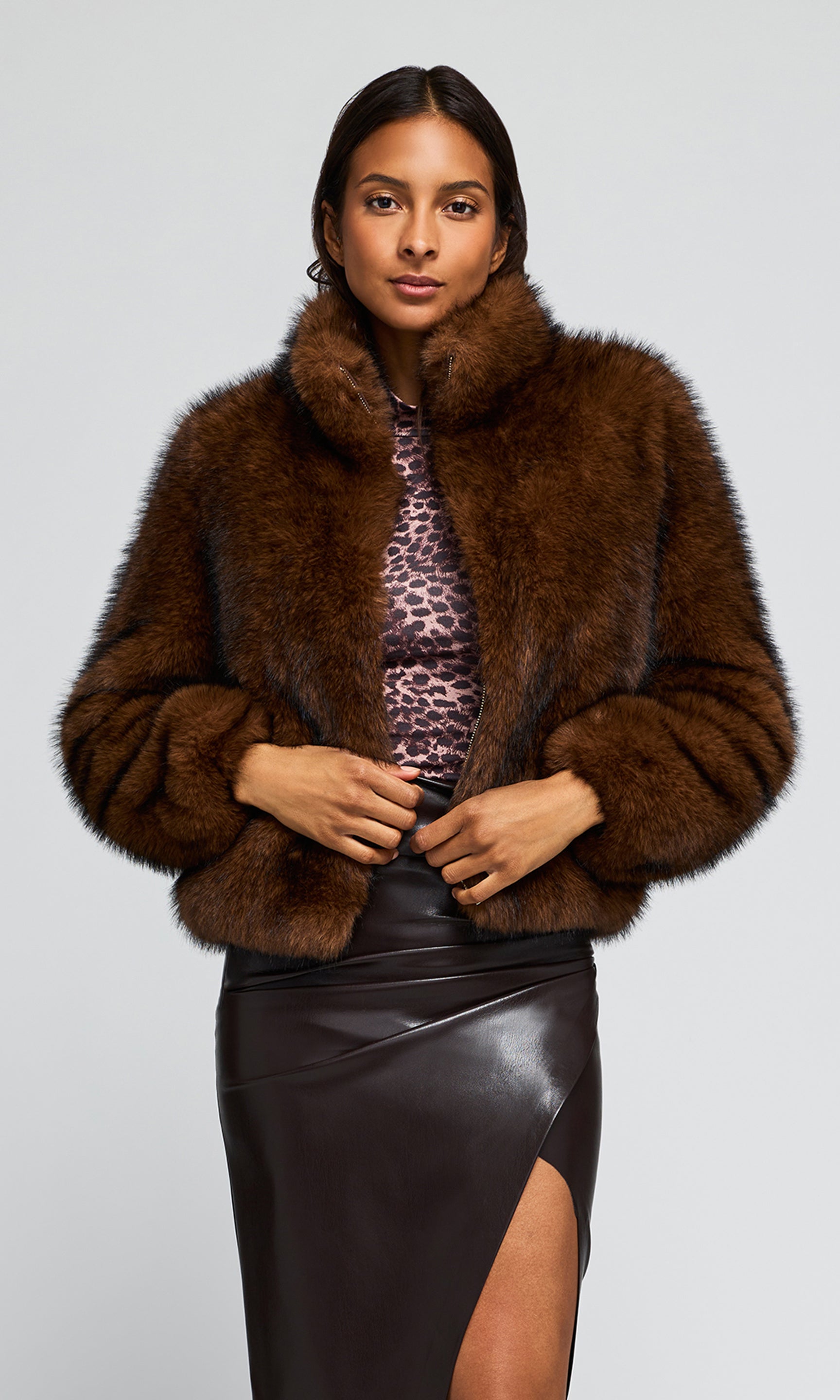 Jamie Faux Fur Jacket