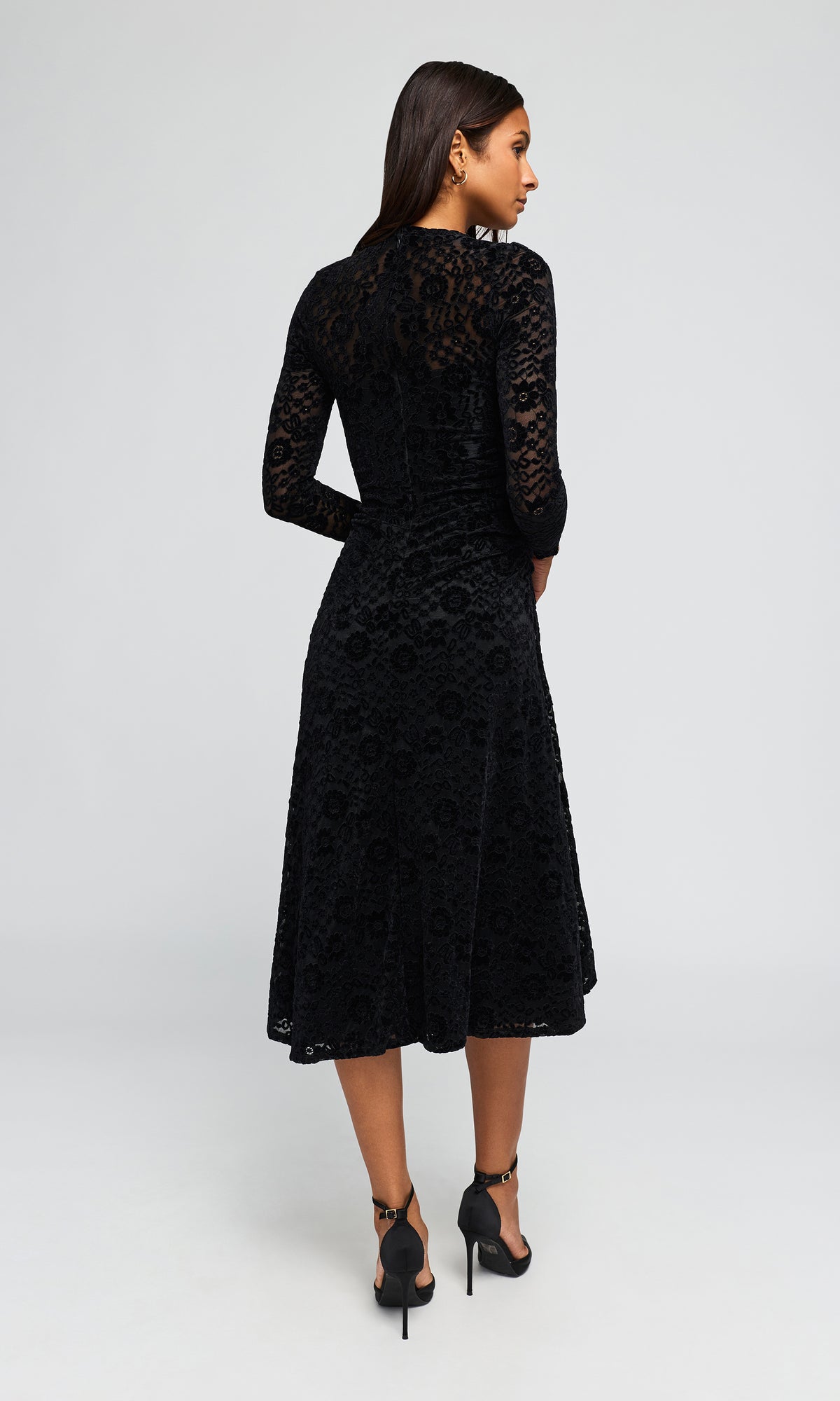 Karmen Velvet Lace Dress