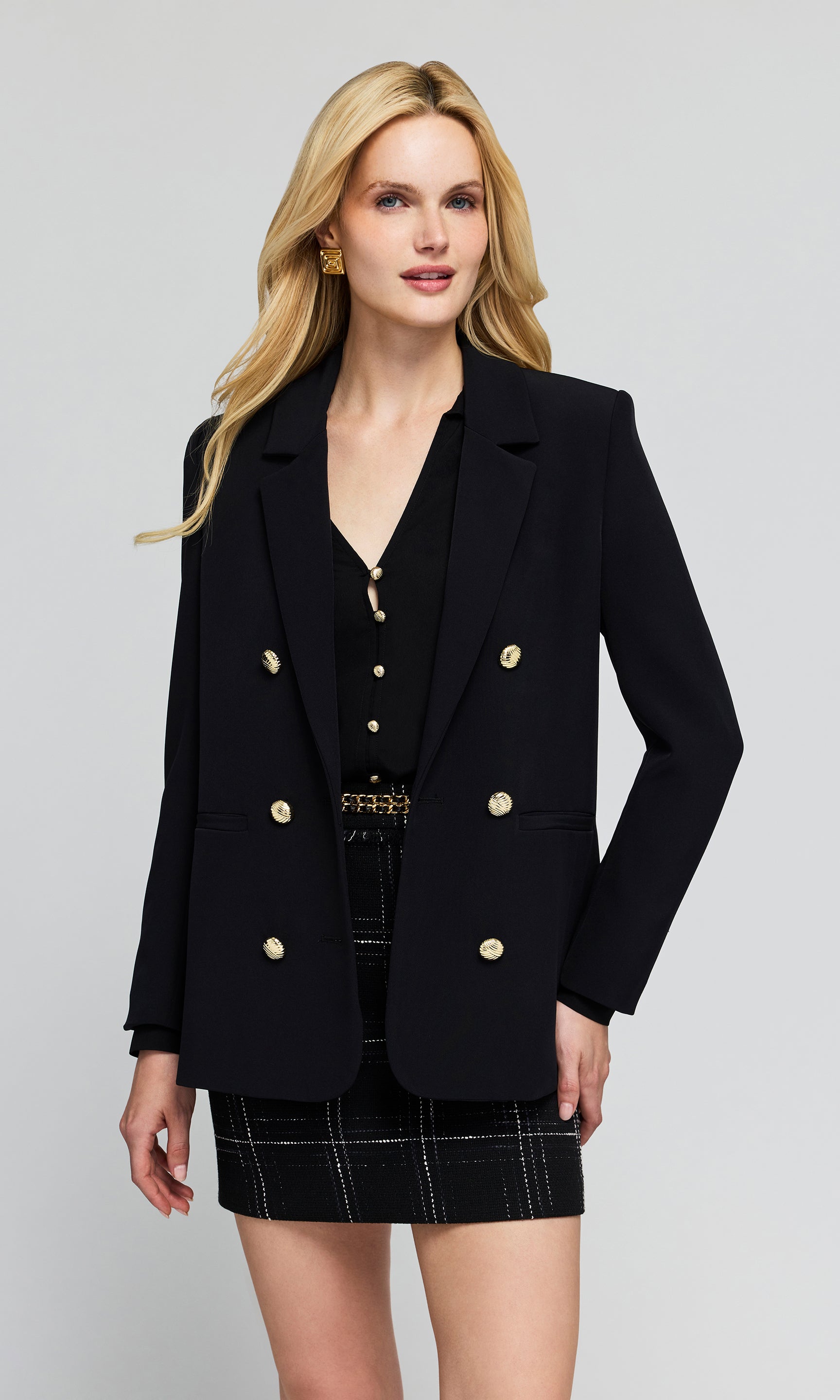 Leighton Crepe Blazer