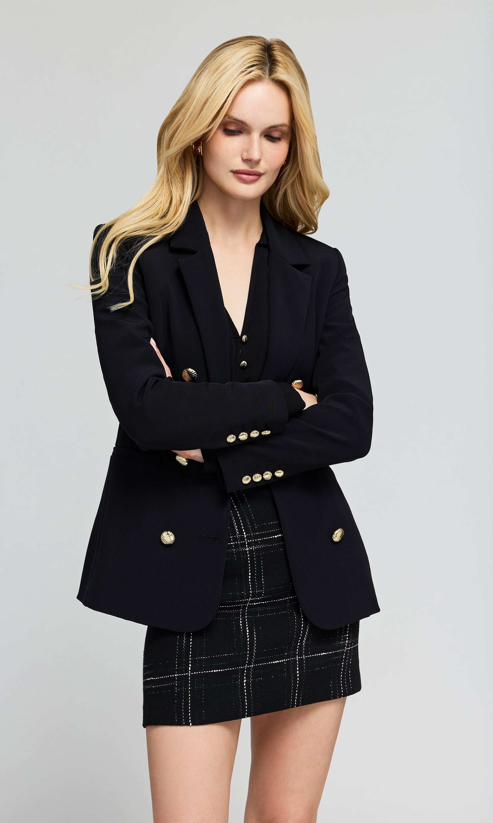 Leighton Crepe Blazer