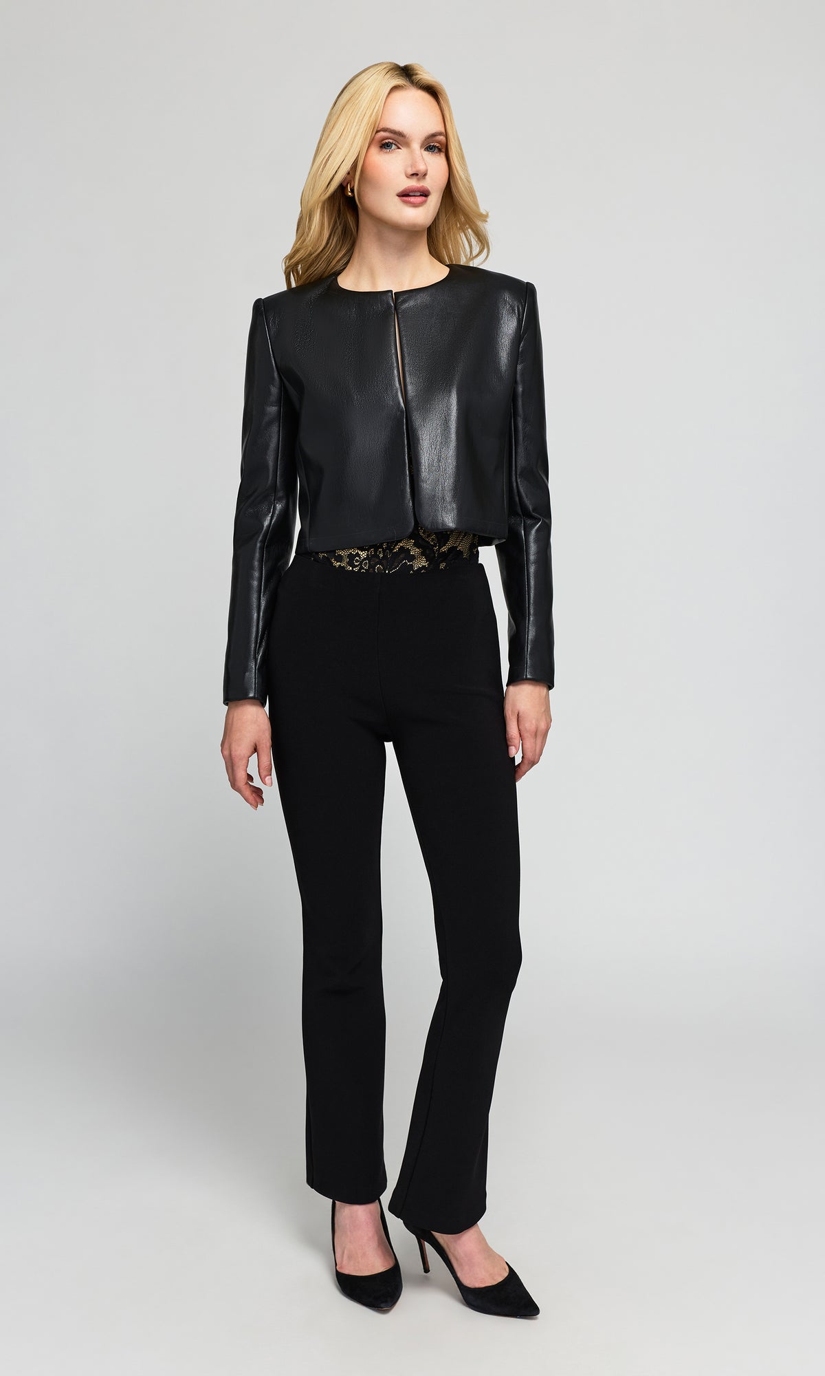 Lindy Vegan Leather Jacket