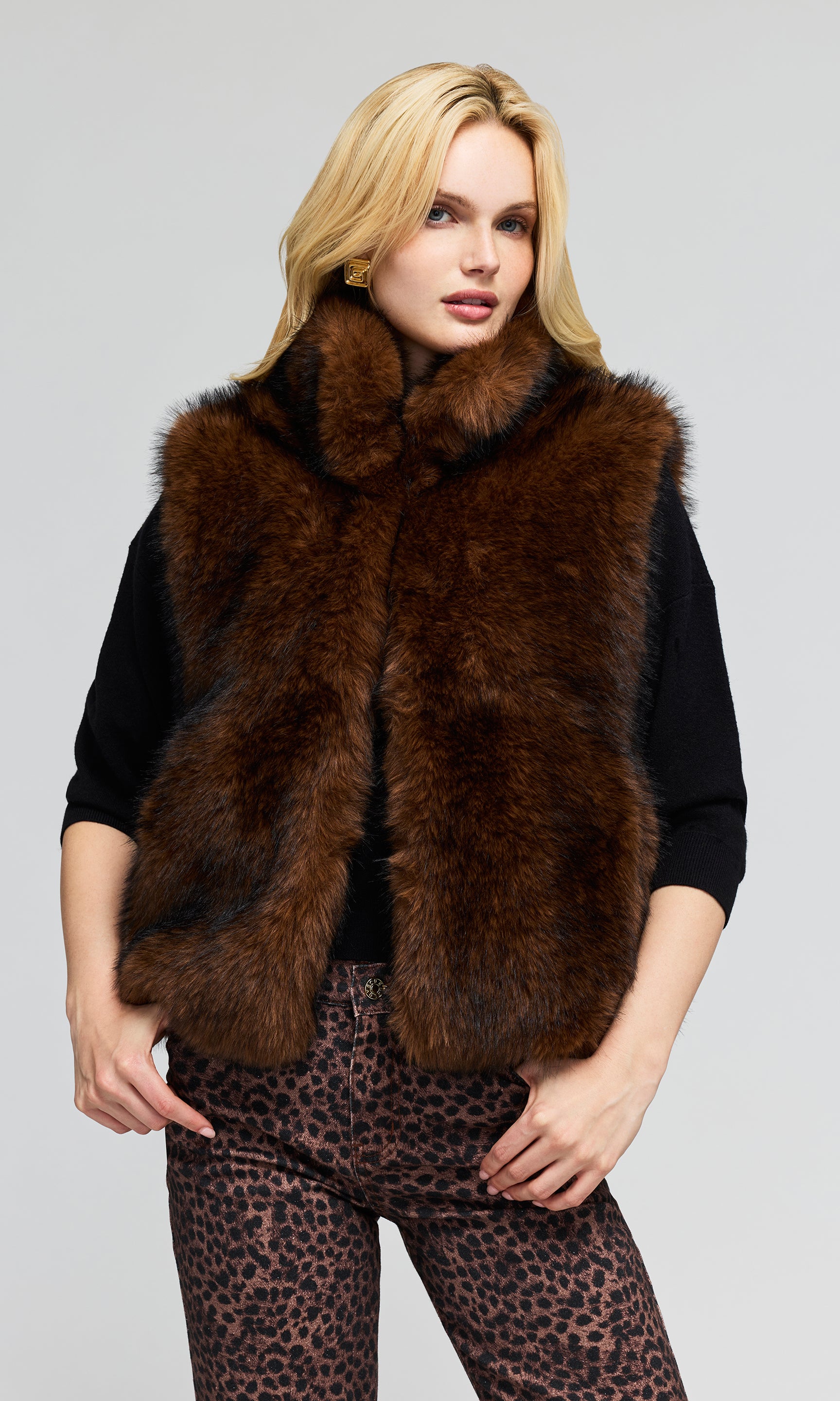 Liona Faux Fur Vest
