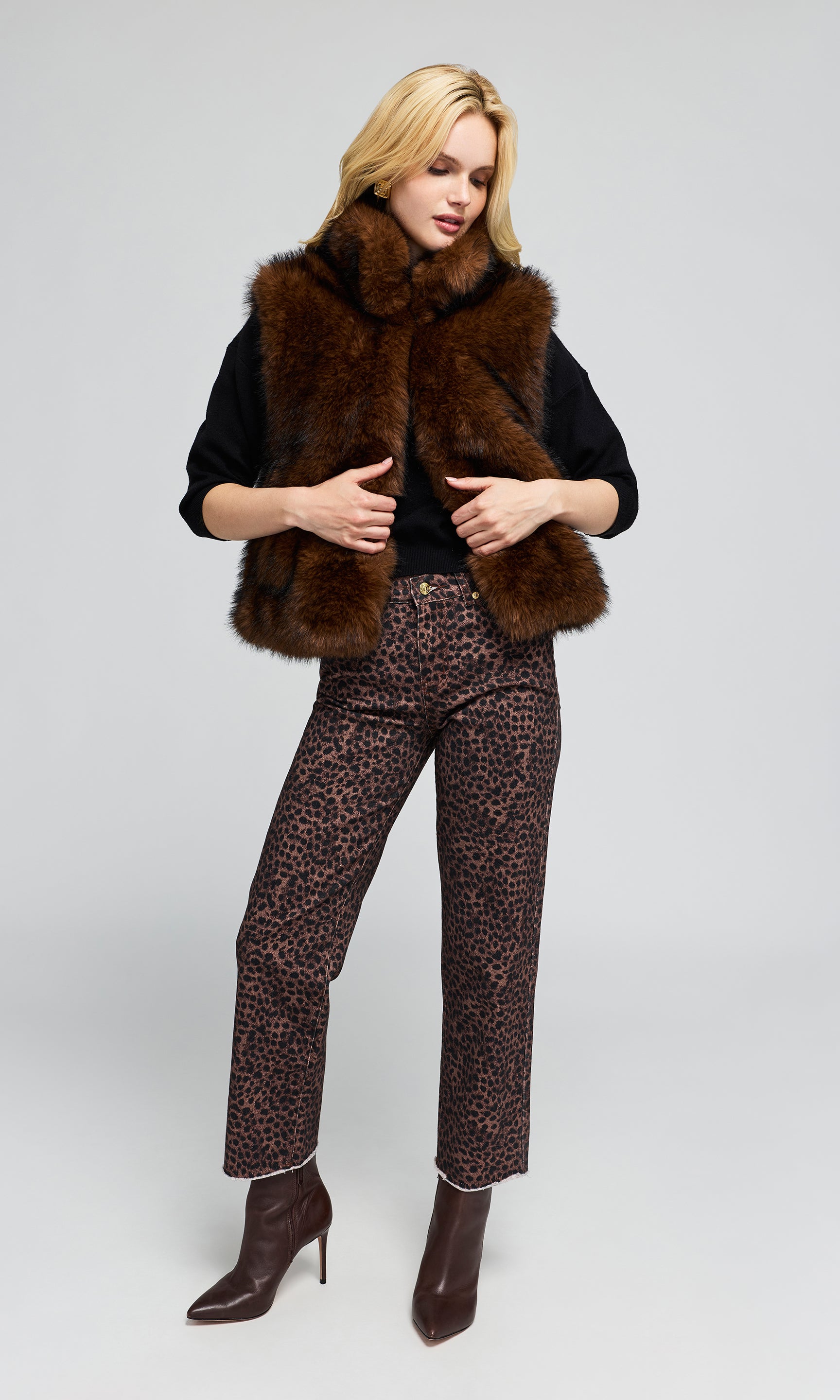 Liona Faux Fur Vest
