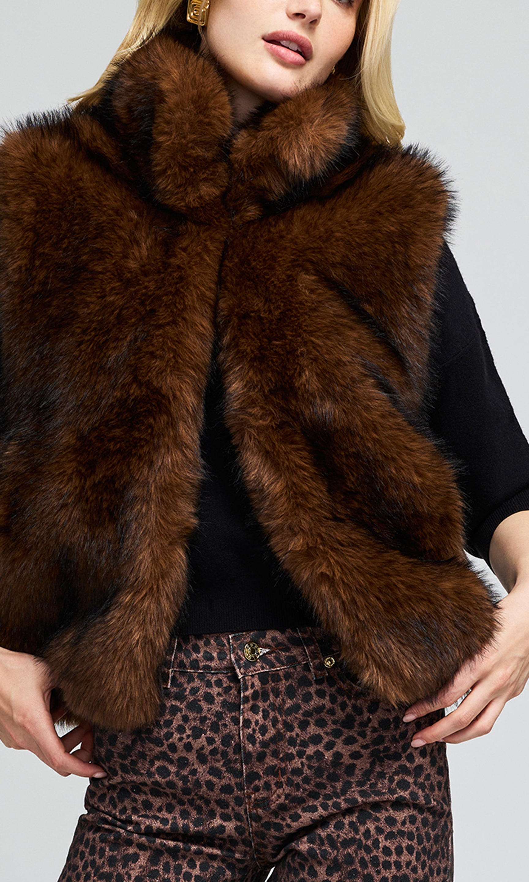 Liona Faux Fur Vest