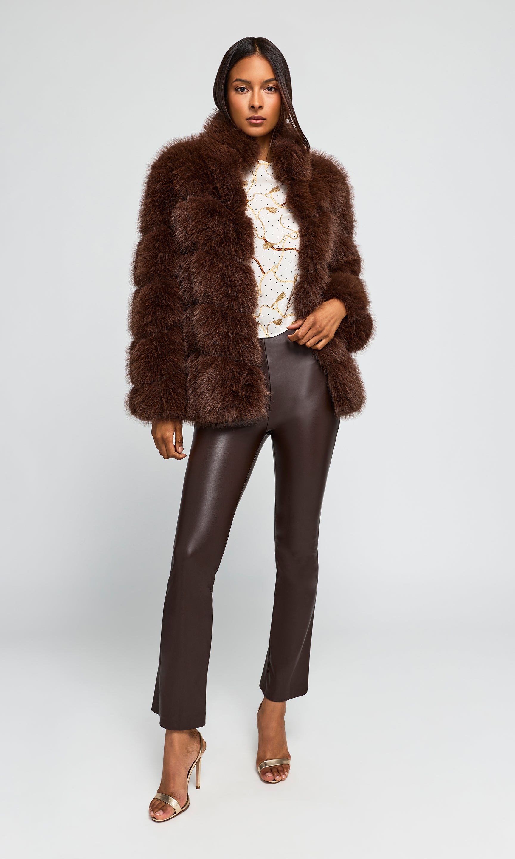 Louisa Faux Fur Jacket