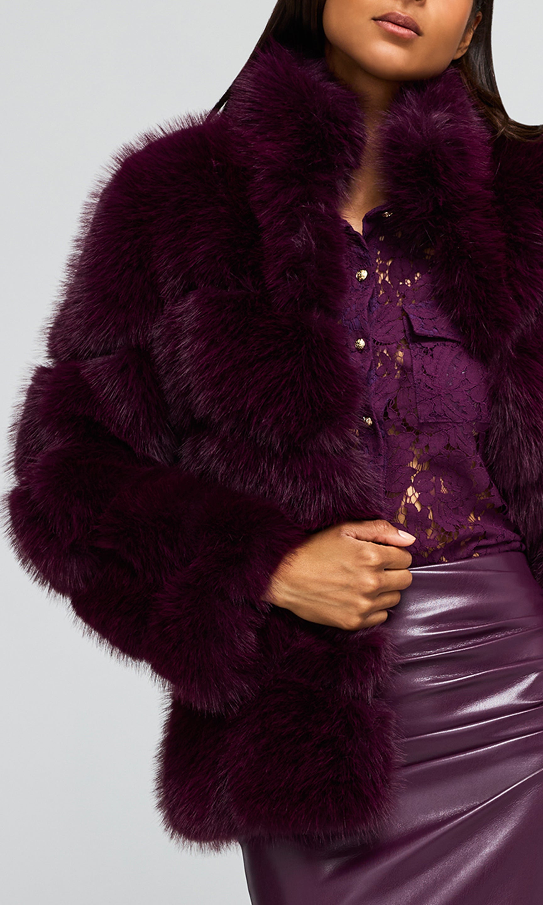 Louisa Faux Fur Jacket