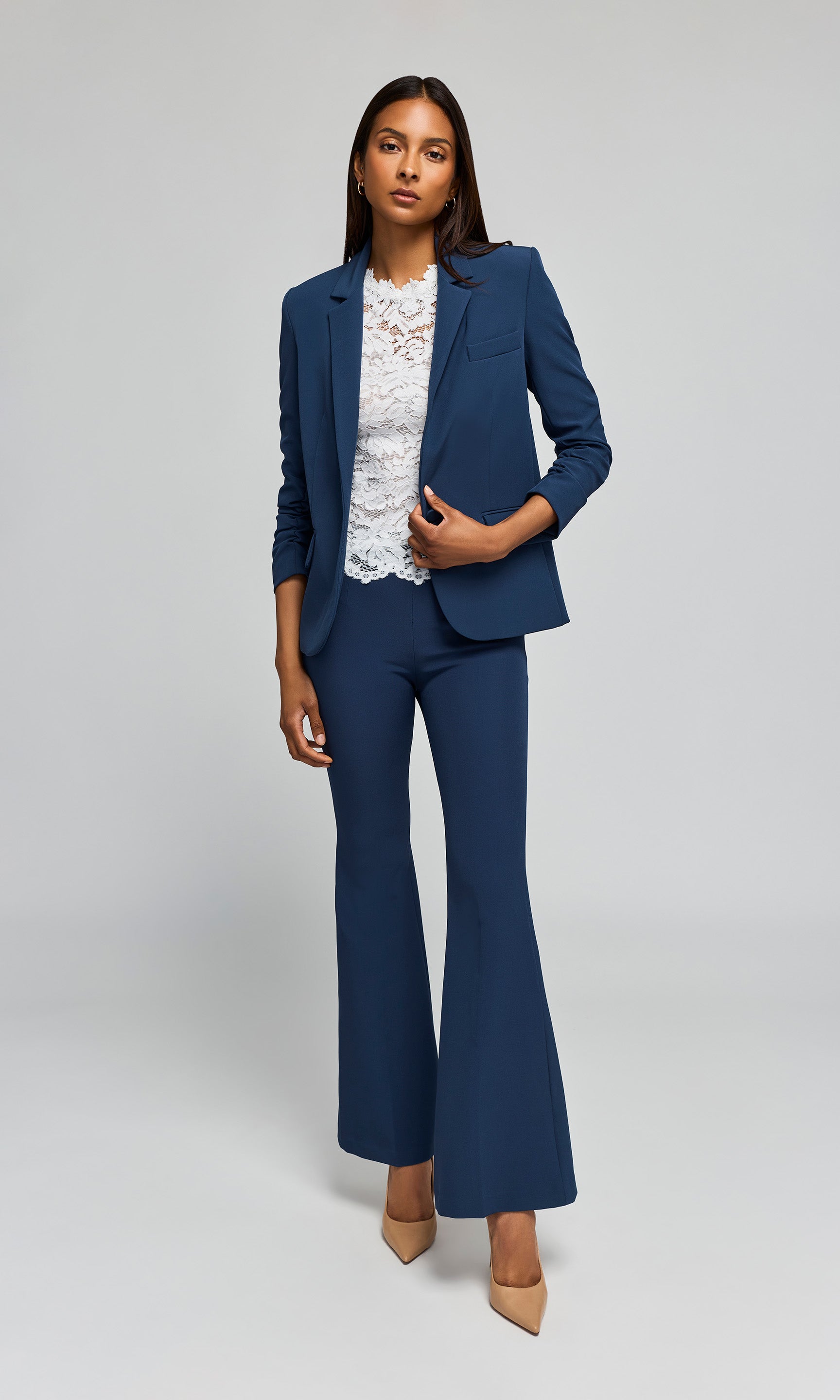 Meadow Crepe Blazer