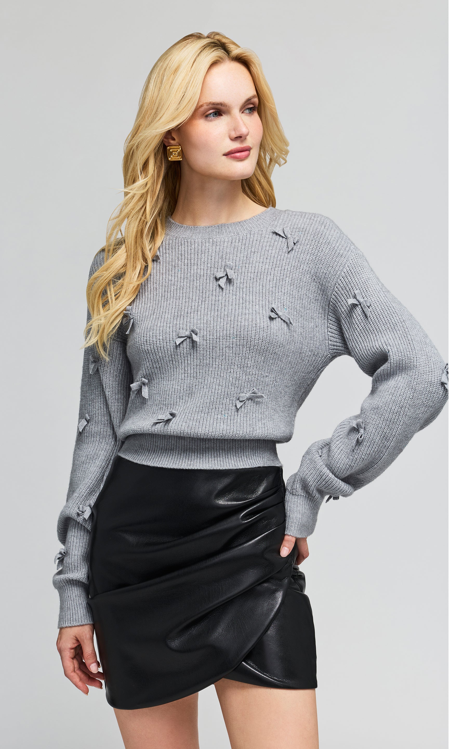 Melia Bow Sweater