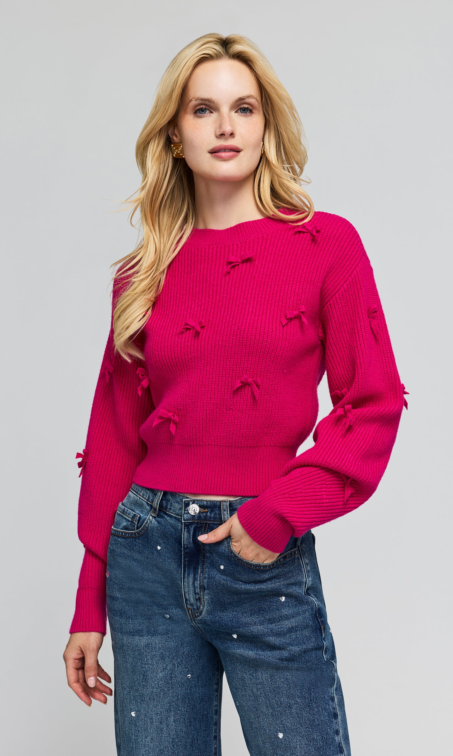 Melia Bow Sweater
