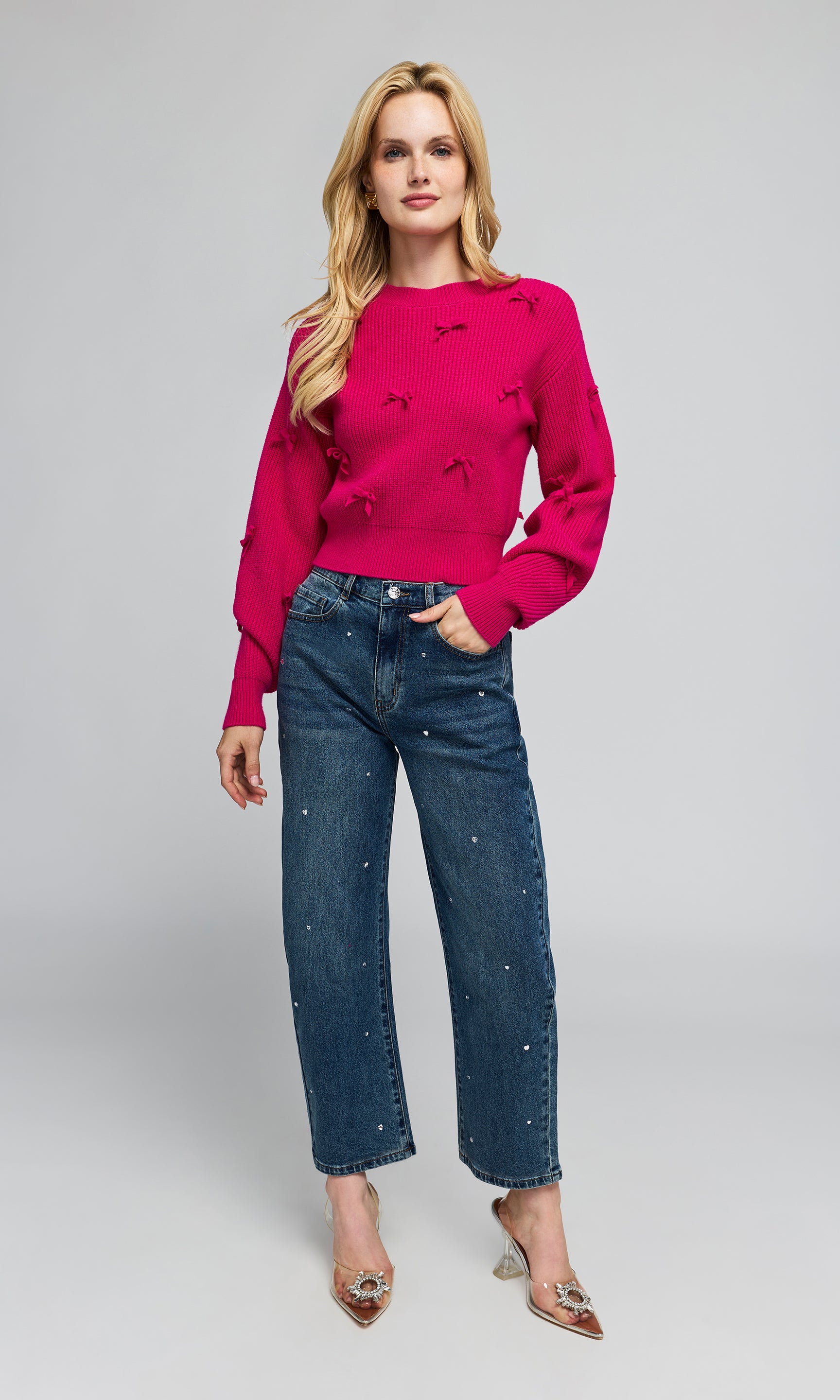 Melia Bow Sweater