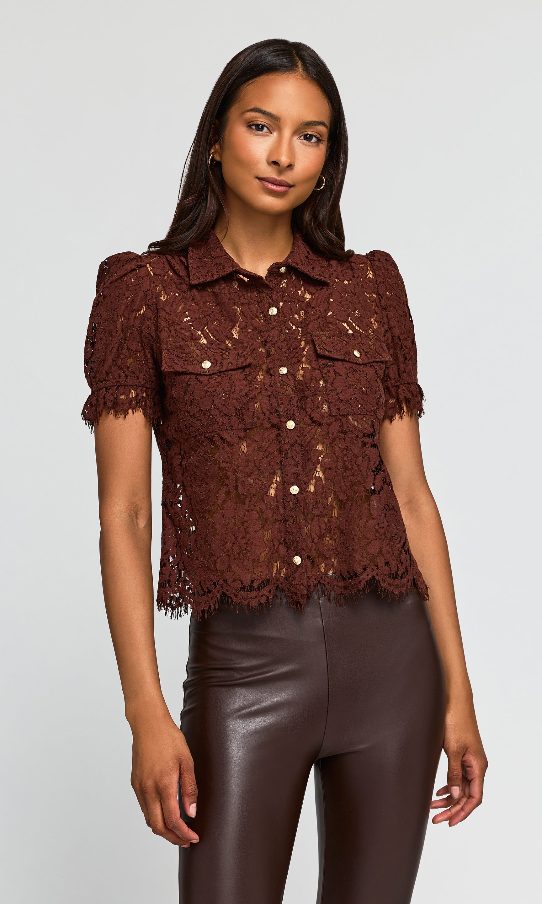 Mikaelle Lace Shirt