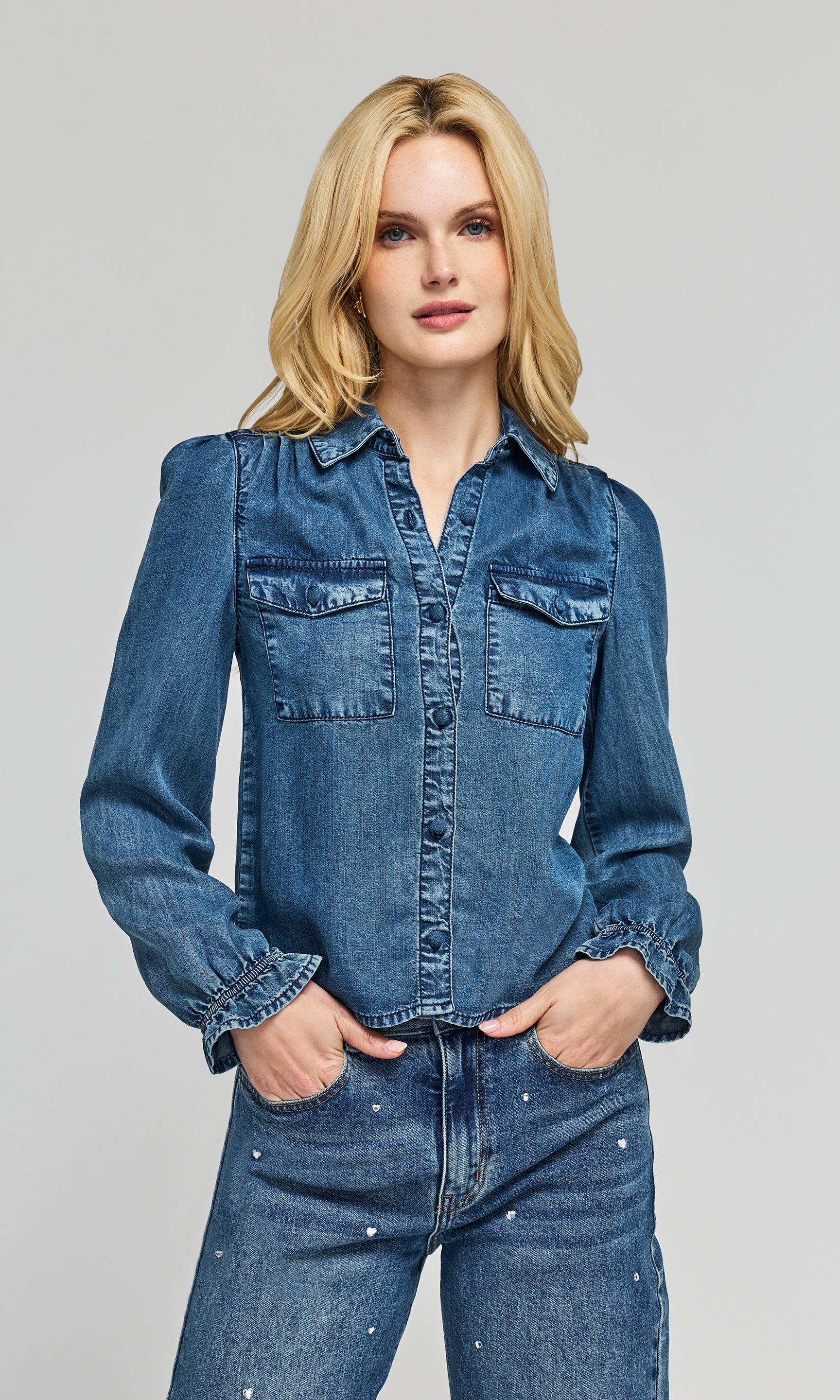 Priya Denim Shirt