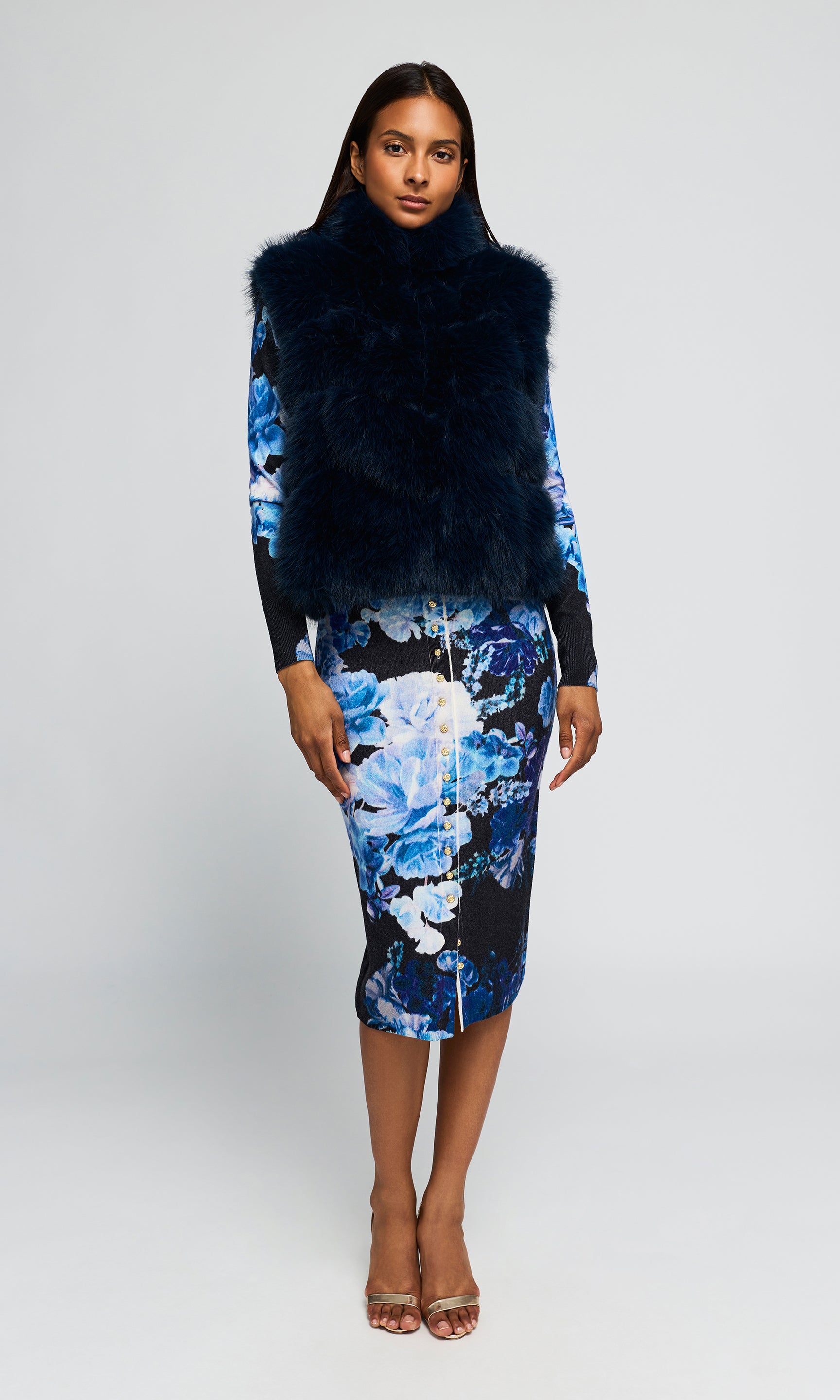 Rosario Faux Fur Vest