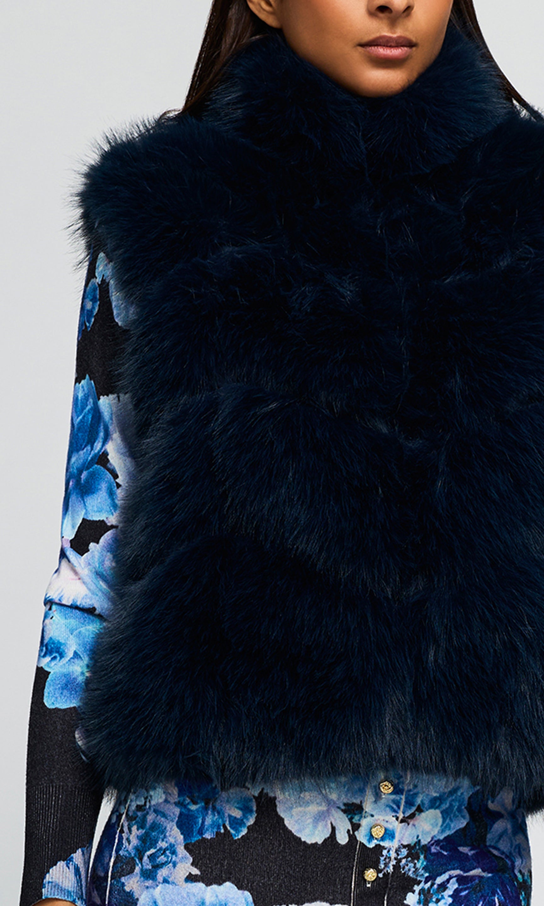 Rosario Faux Fur Vest