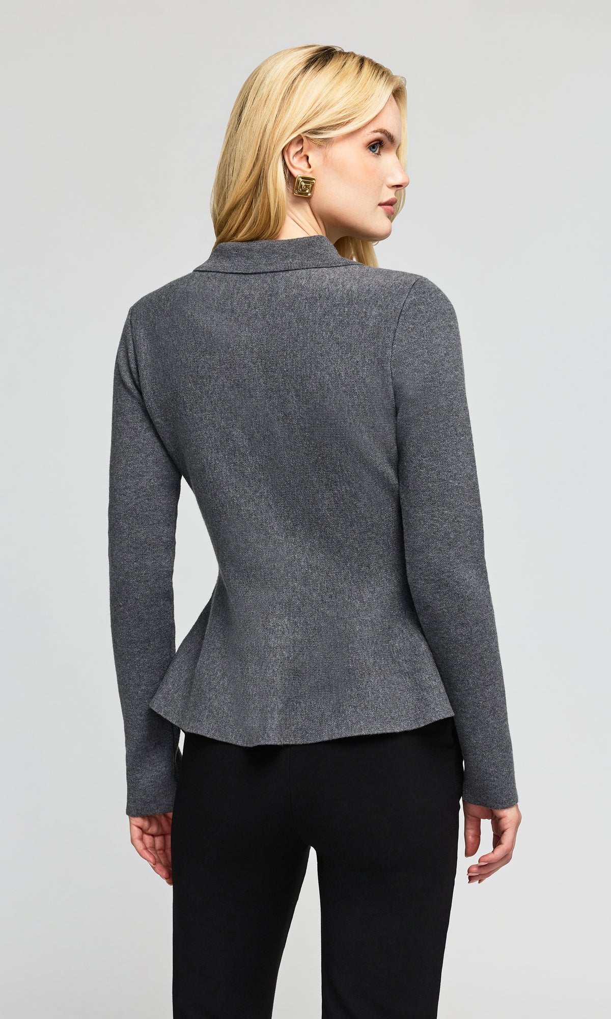 Veronica Peplum Cardigan
