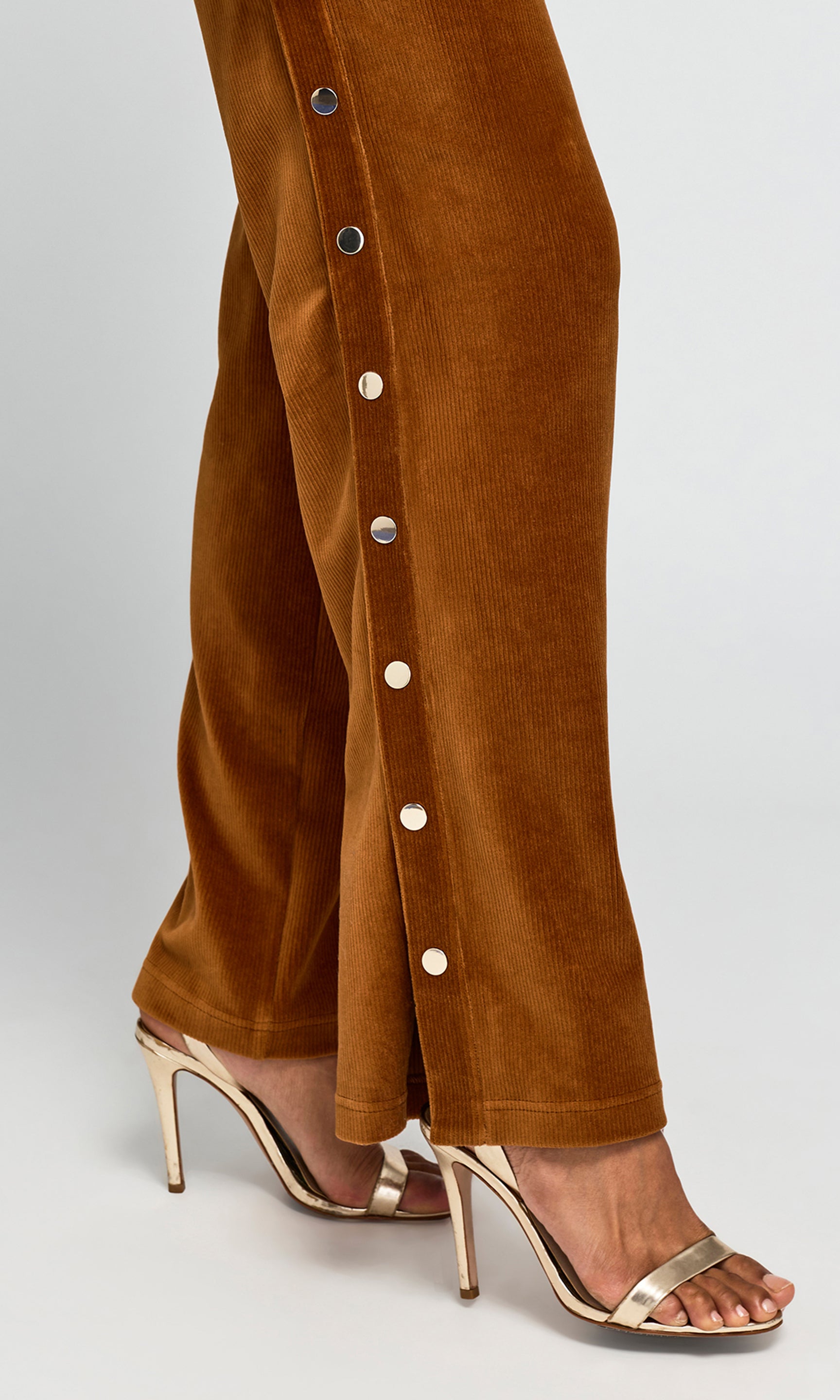 Zola Stretch Corduroy Snap Pants