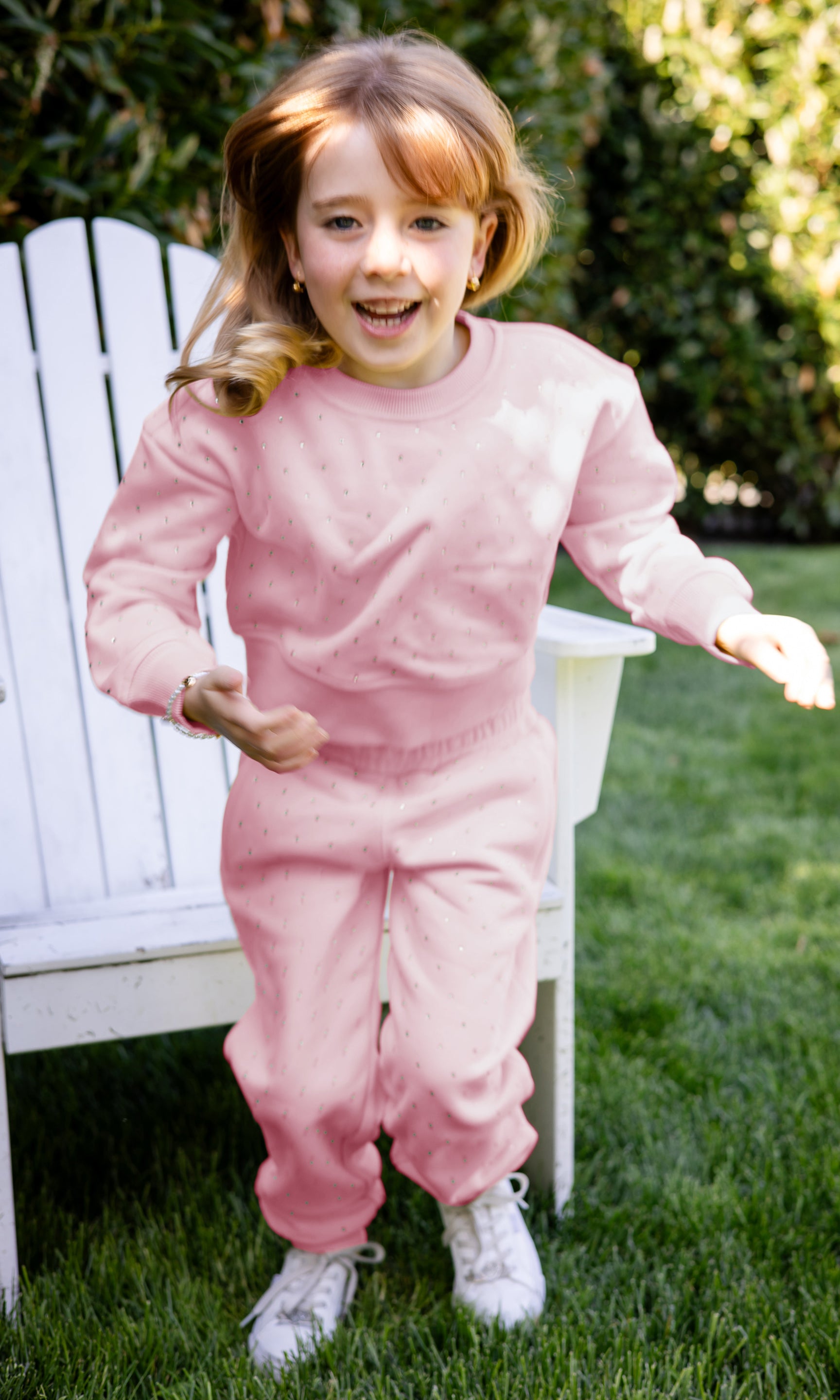 Girl's Elaine Crystal Sweatshirt