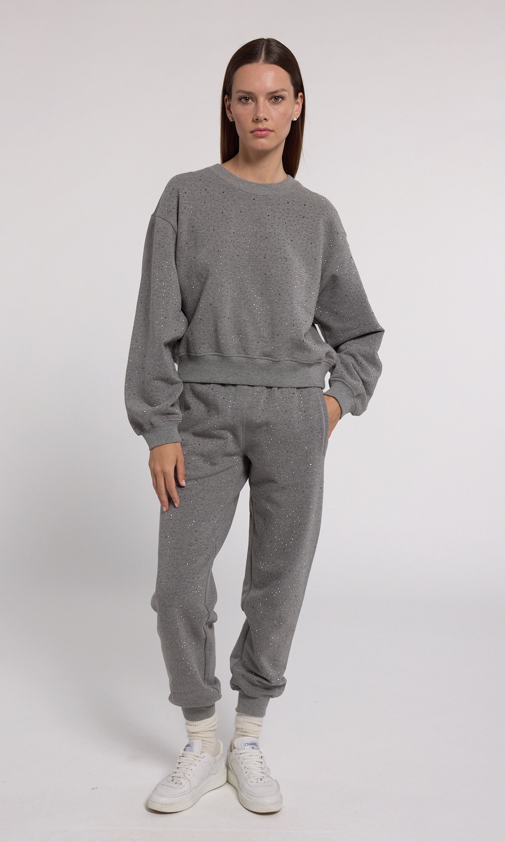 Colby Compact Crystal Sweatshirt