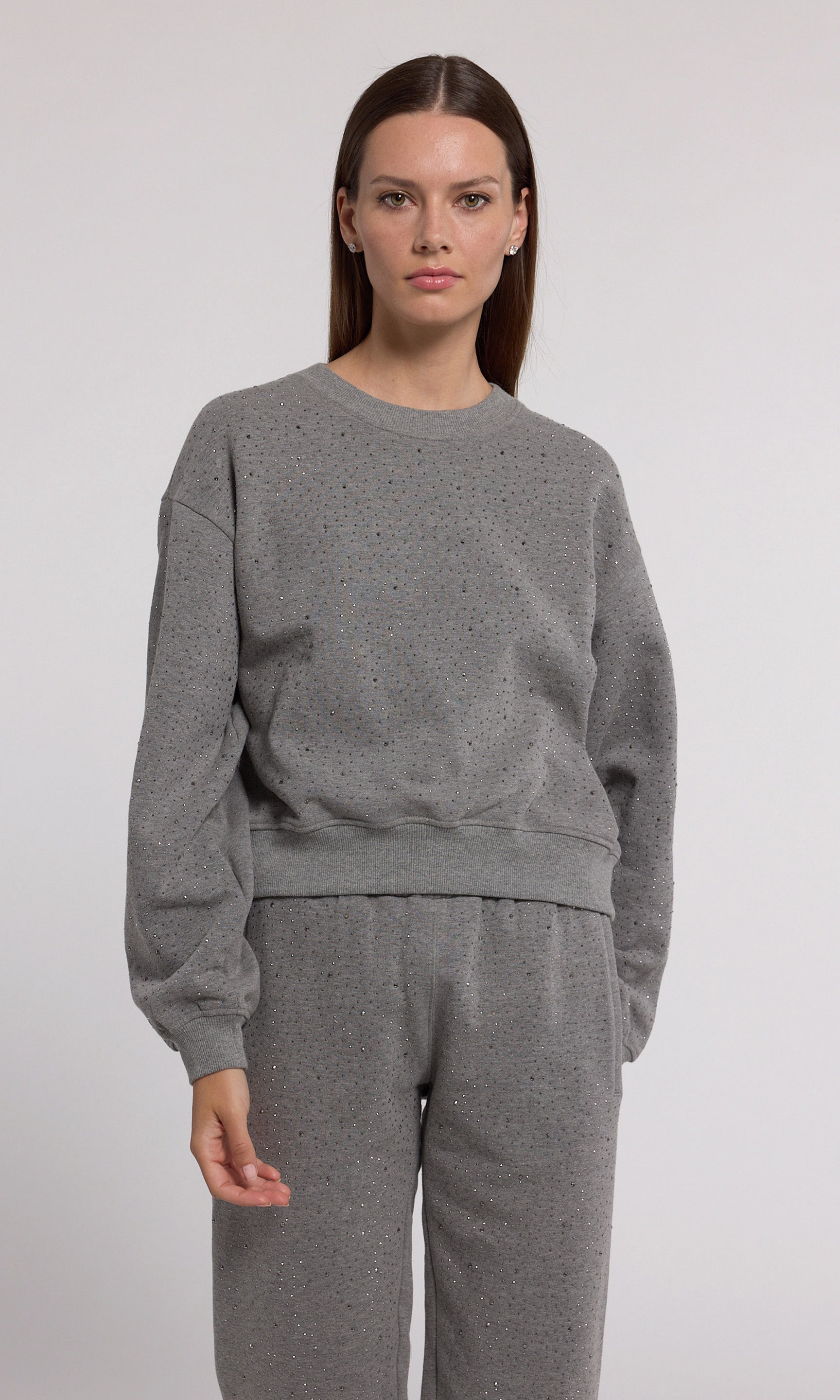 Colby Compact Crystal Sweatshirt