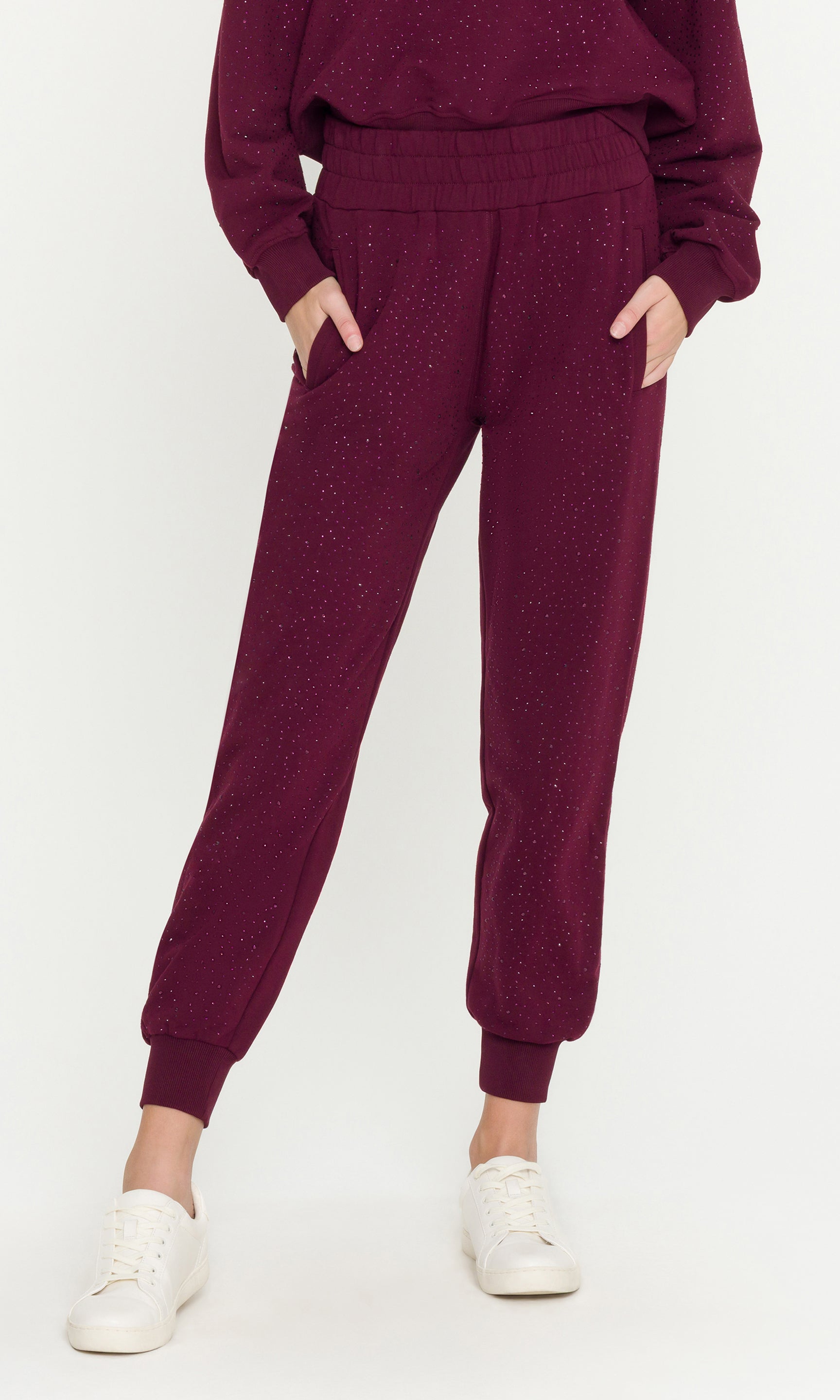 Ruel Compact Crystal Sweatpants