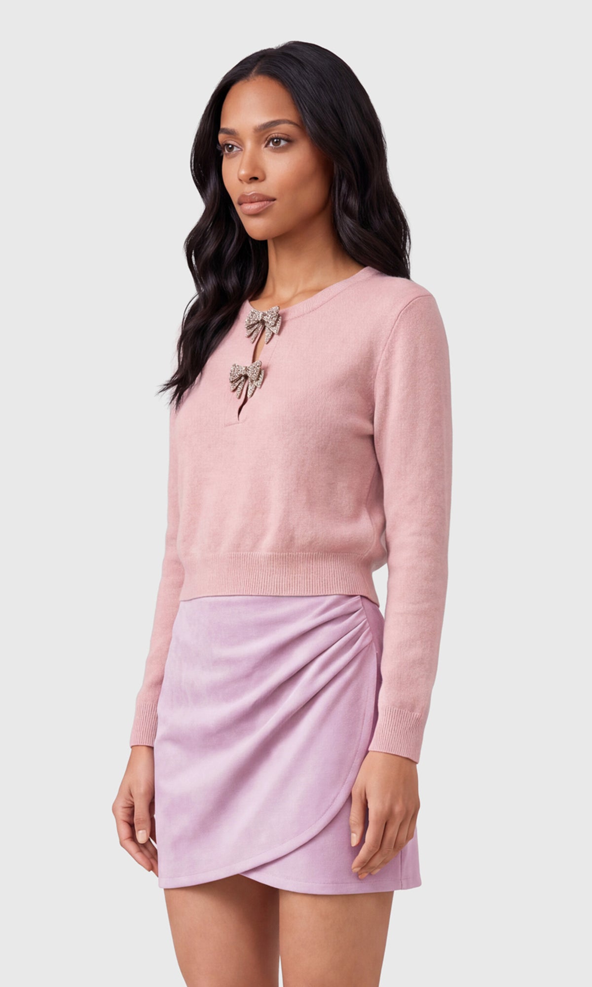 Yulia Bow Sweater