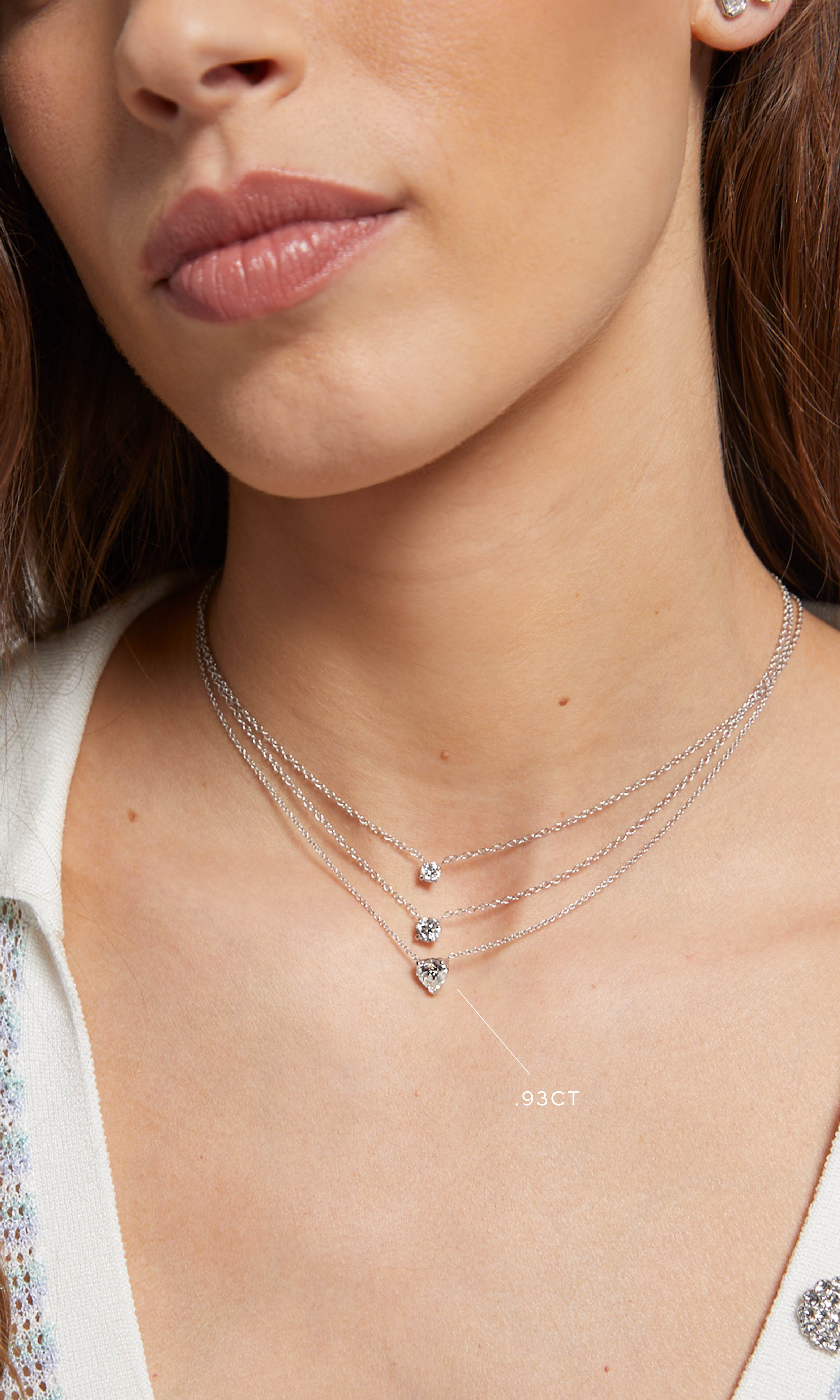 CHERIE HEART PENDANT NECKLACE