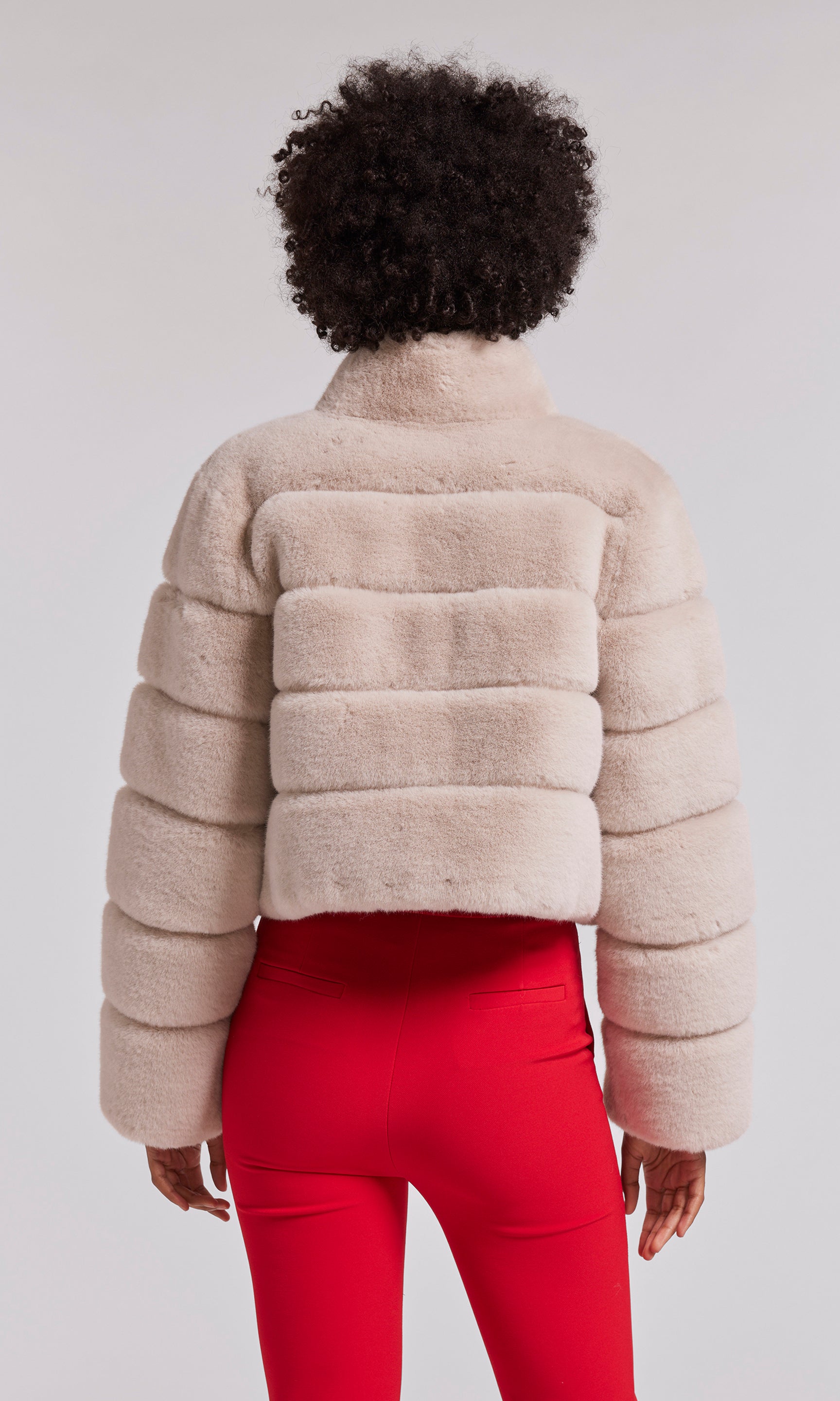 Tala Faux Fur Bomber