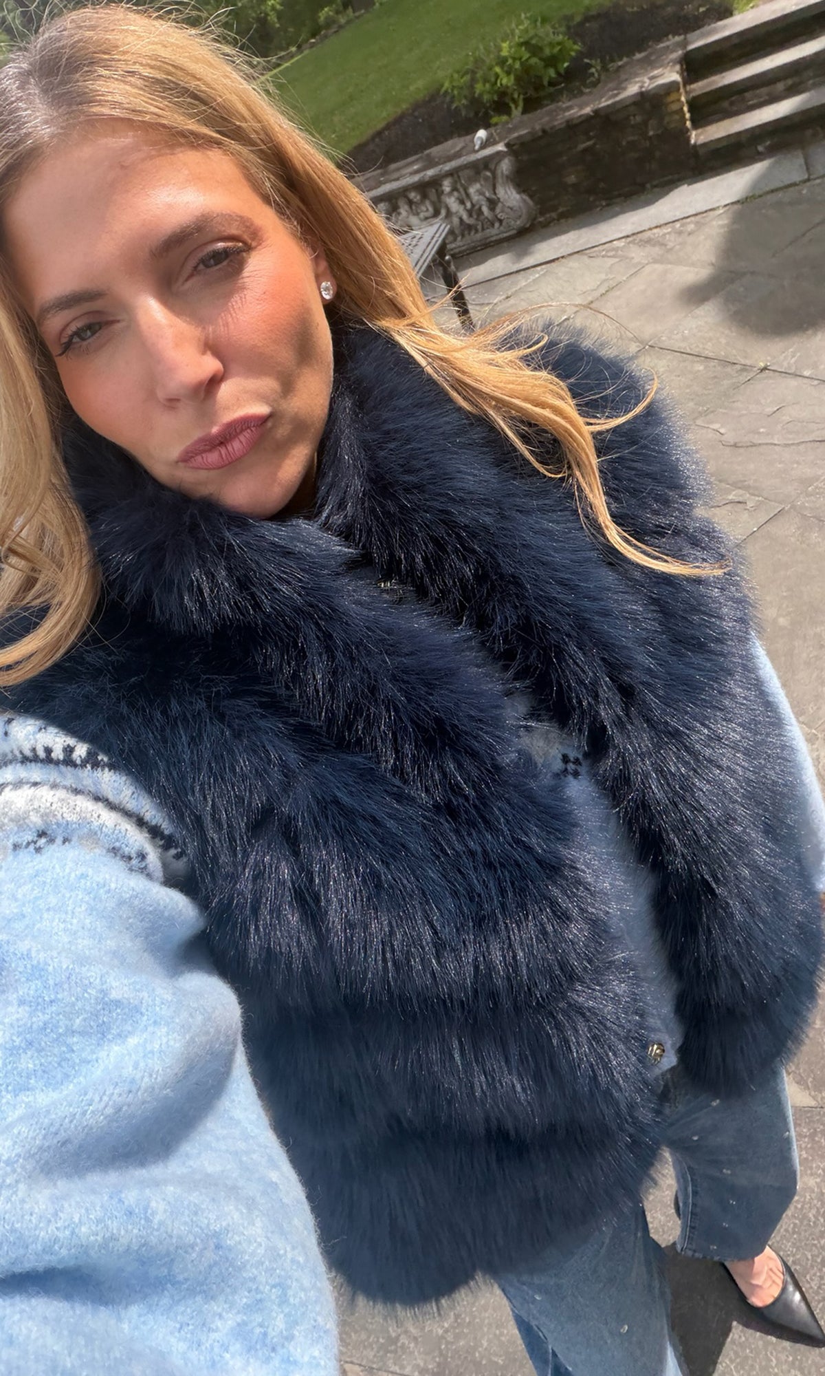 Rosario Faux Fur Vest