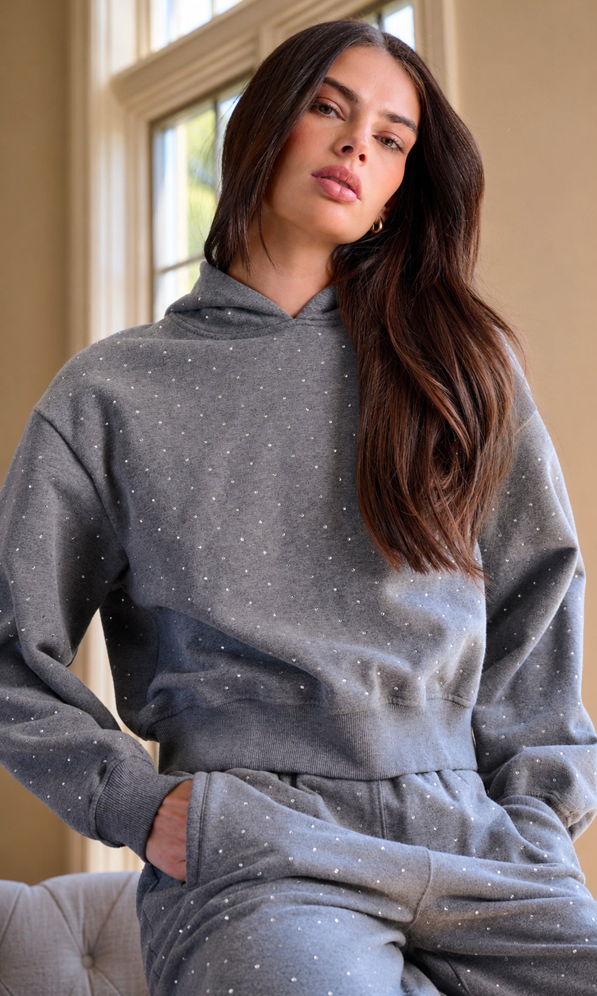 Renae Crystal Hoodie