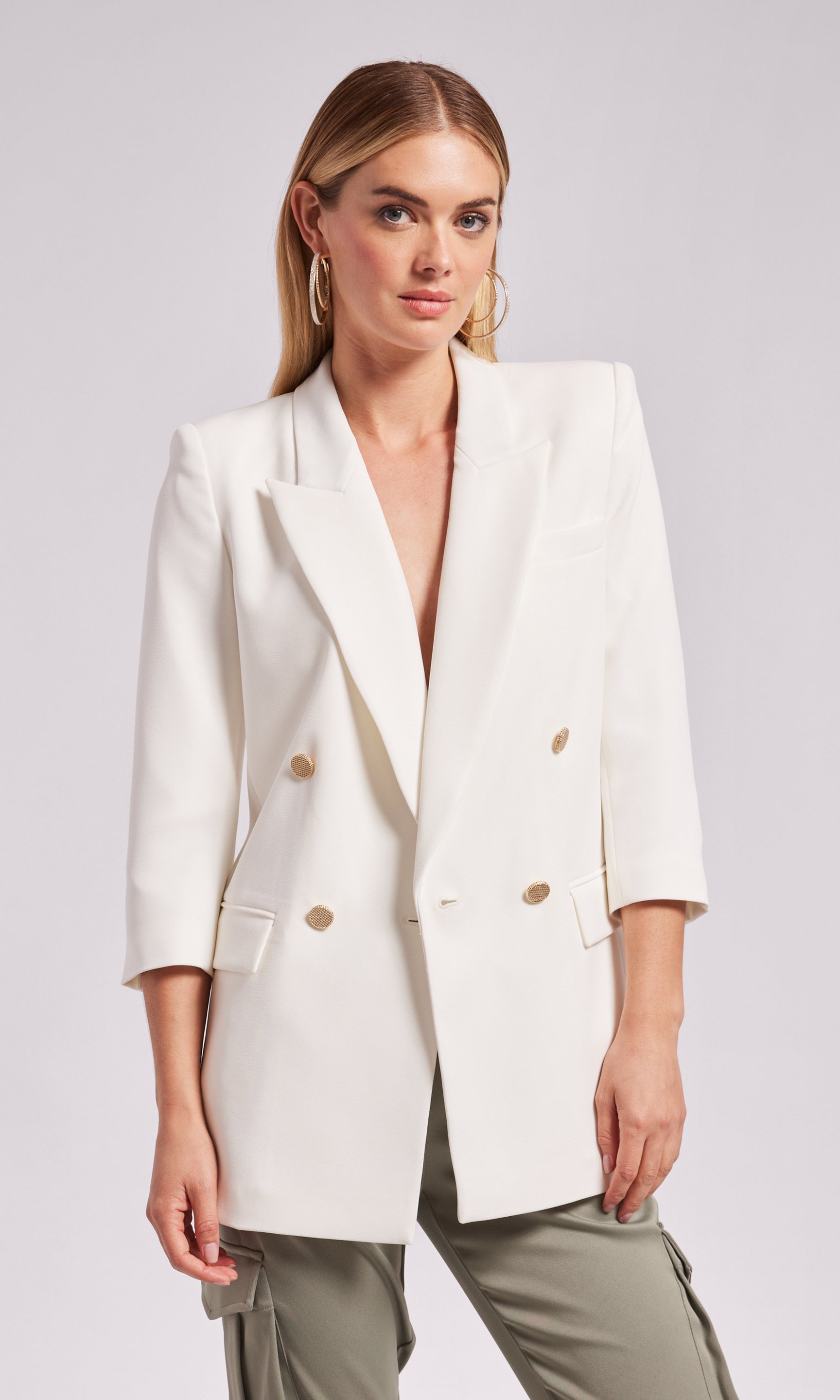 Maxine Crepe Blazer