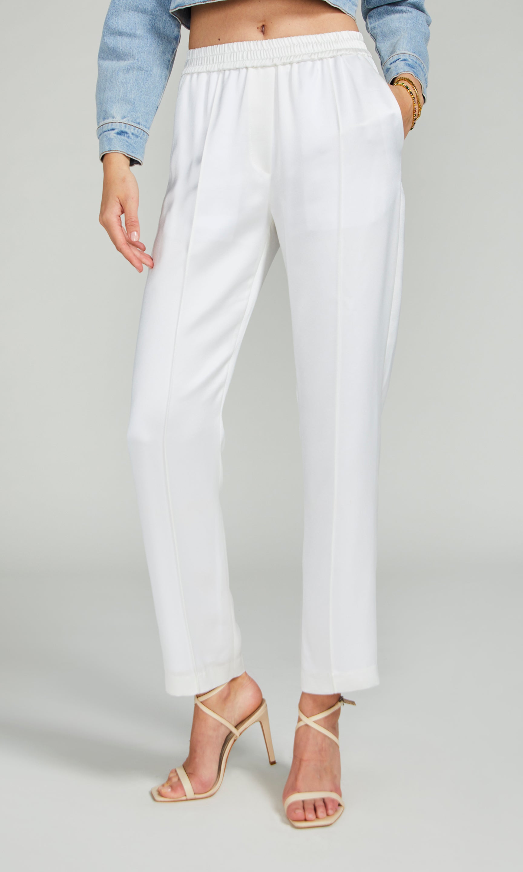 Baggy Pant SHANTI Unisex Star White