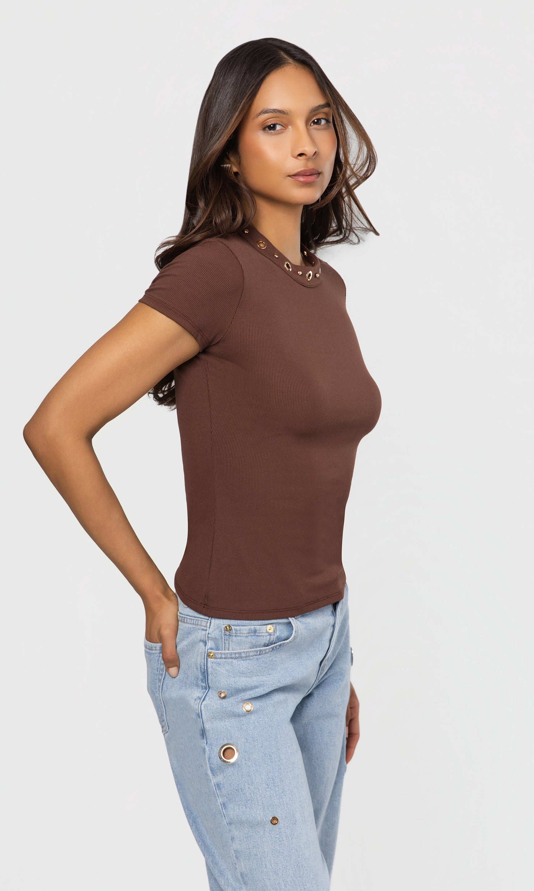 Tate Grommet Top