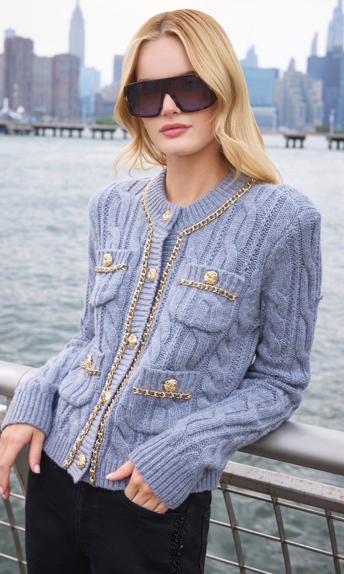 Selma Cable Cardigan