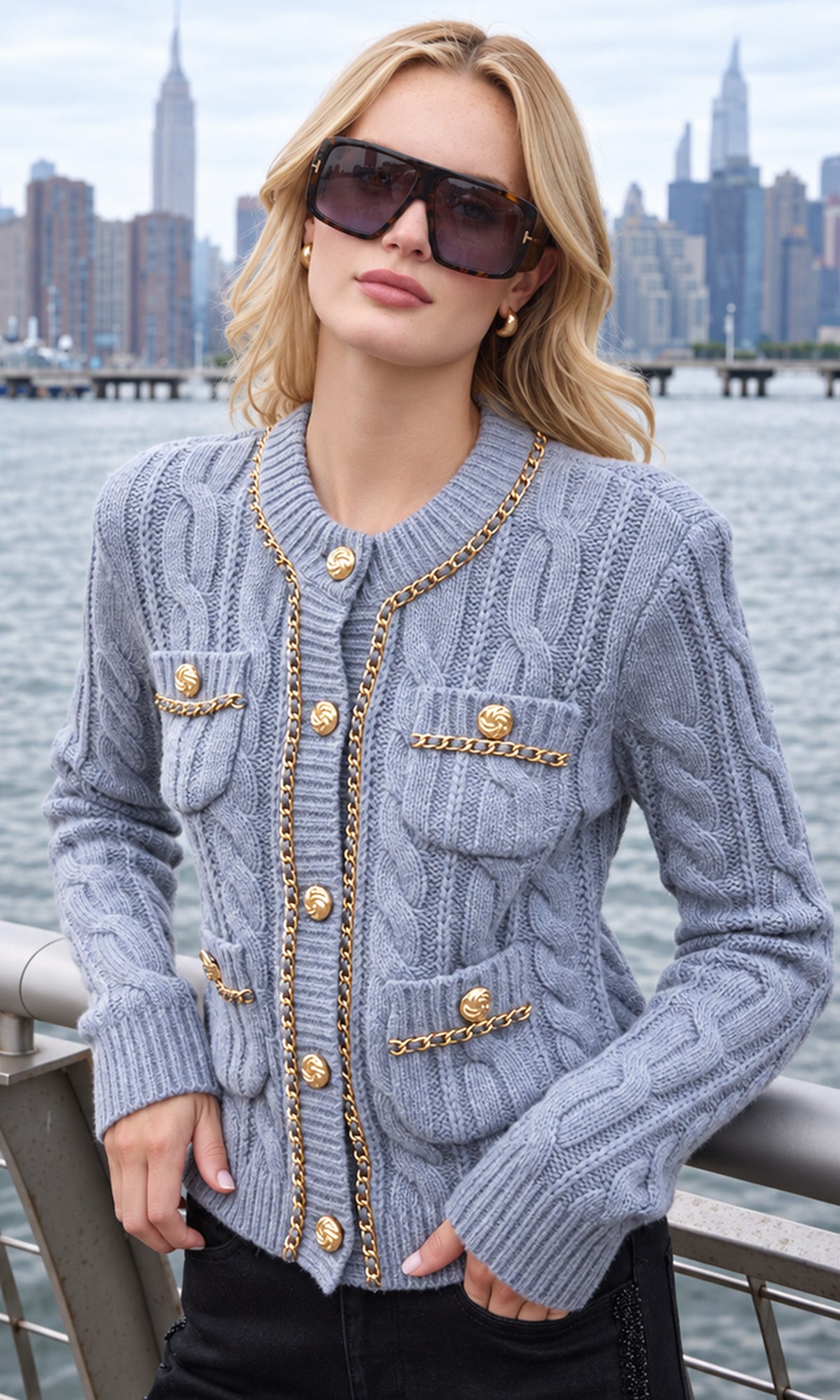 Selma Cable Cardigan