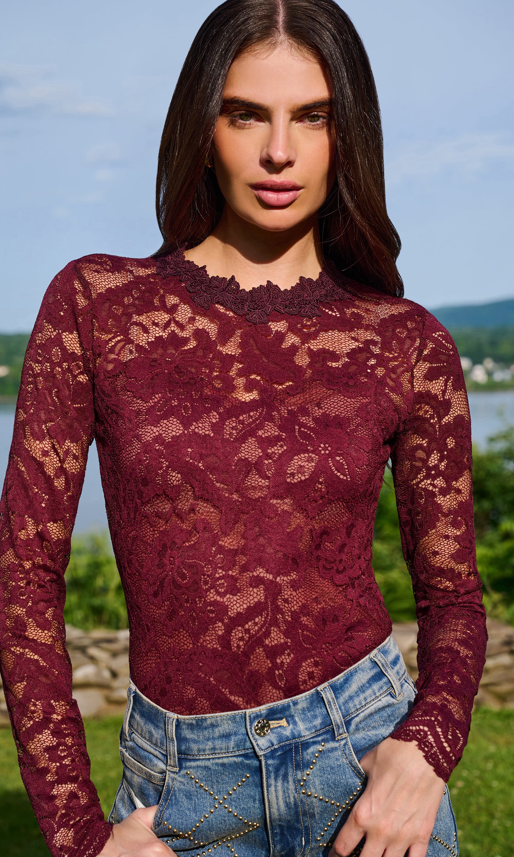 Vix Lace Top