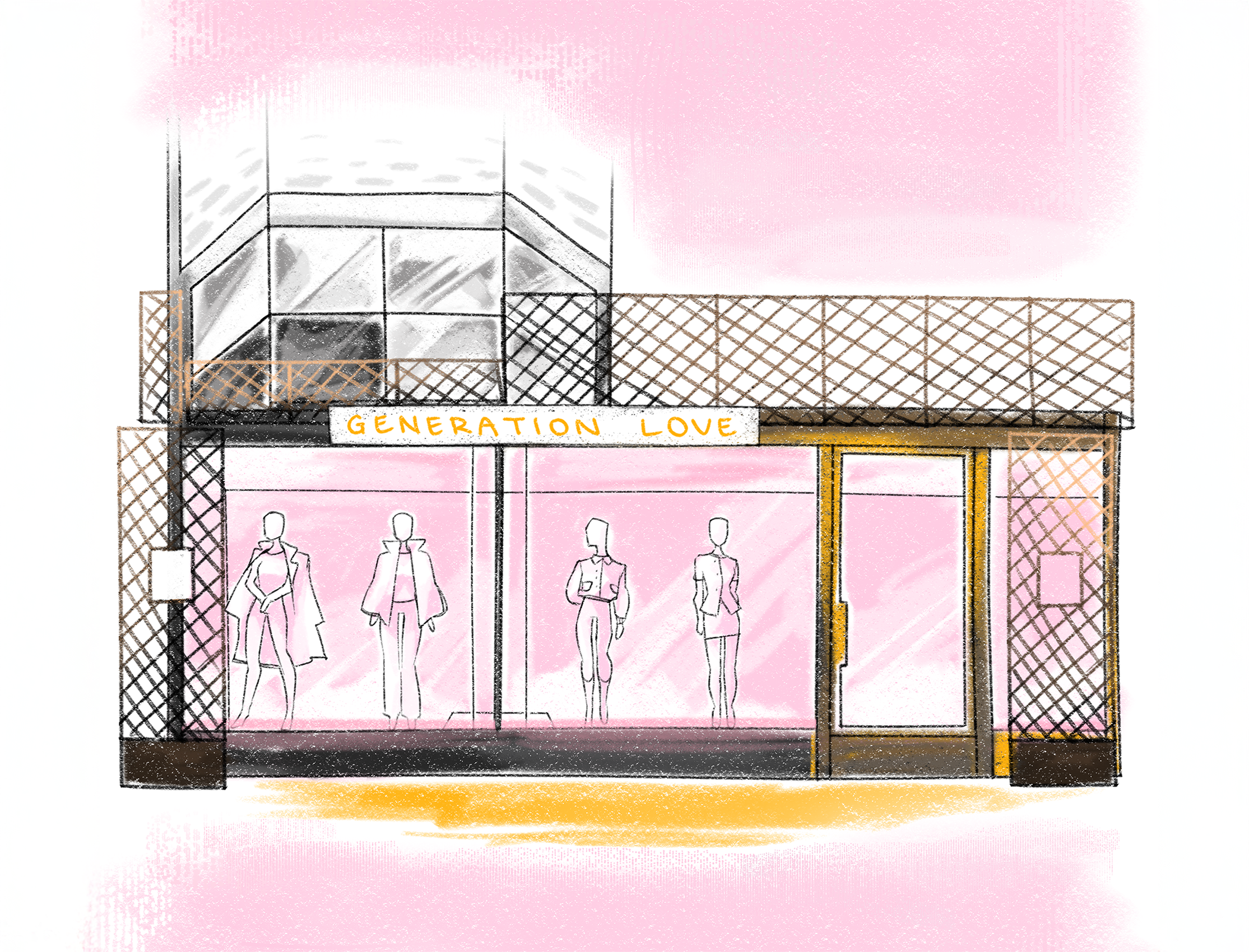 Drawing of our Madison Avenue store