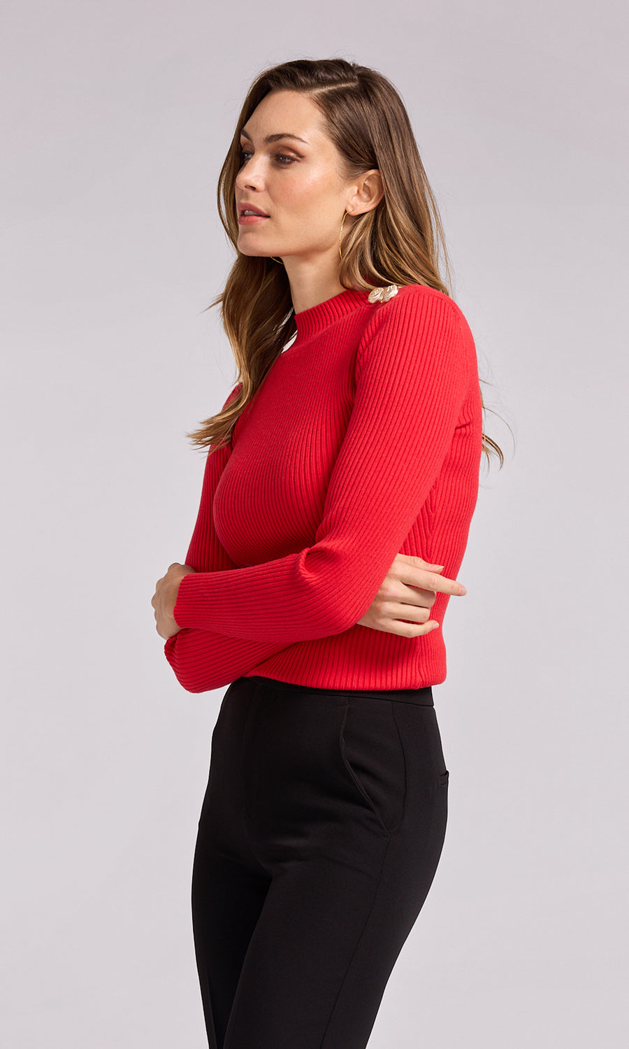 Paloma Sweater - Red 