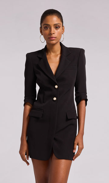 Carrie Crepe Blazer Dress