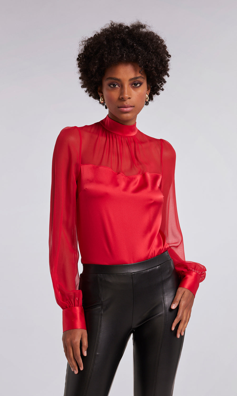 Agnes Blouse - Red 